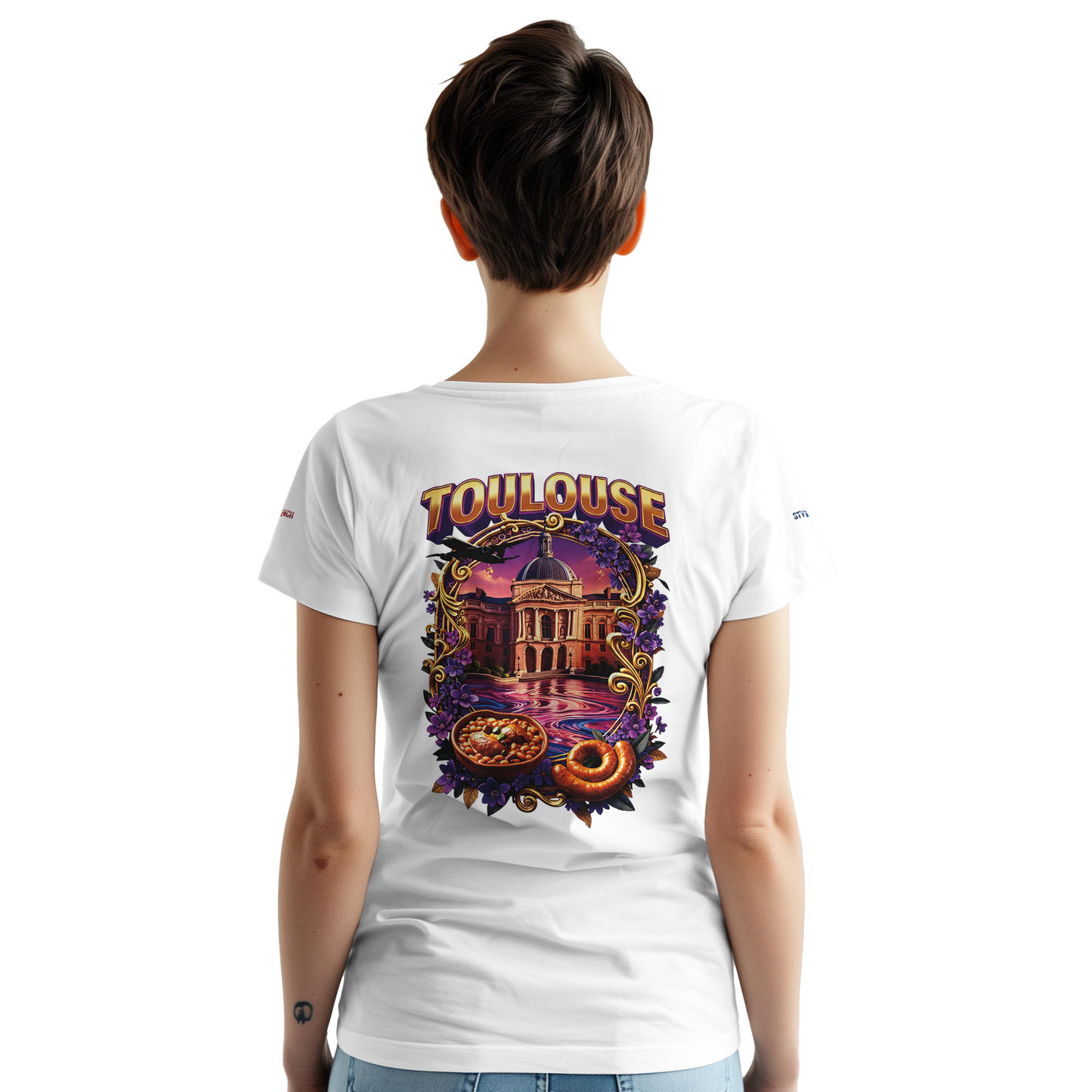 - Unisex Toulouse city of France heavy crewneck t-shirt | Gildan® 5000