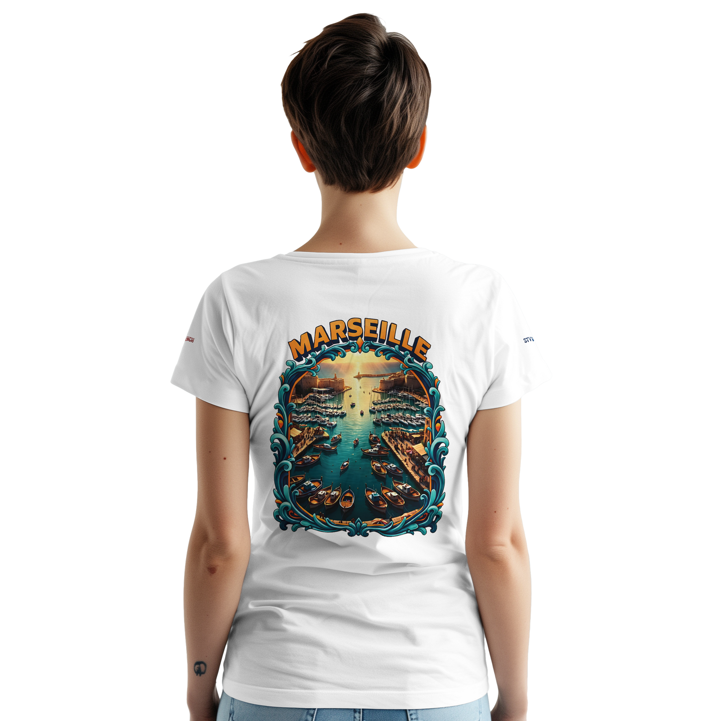 Unisex-T-Shirt Marseille, dick, Rundhalsausschnitt | Gildan® 5000