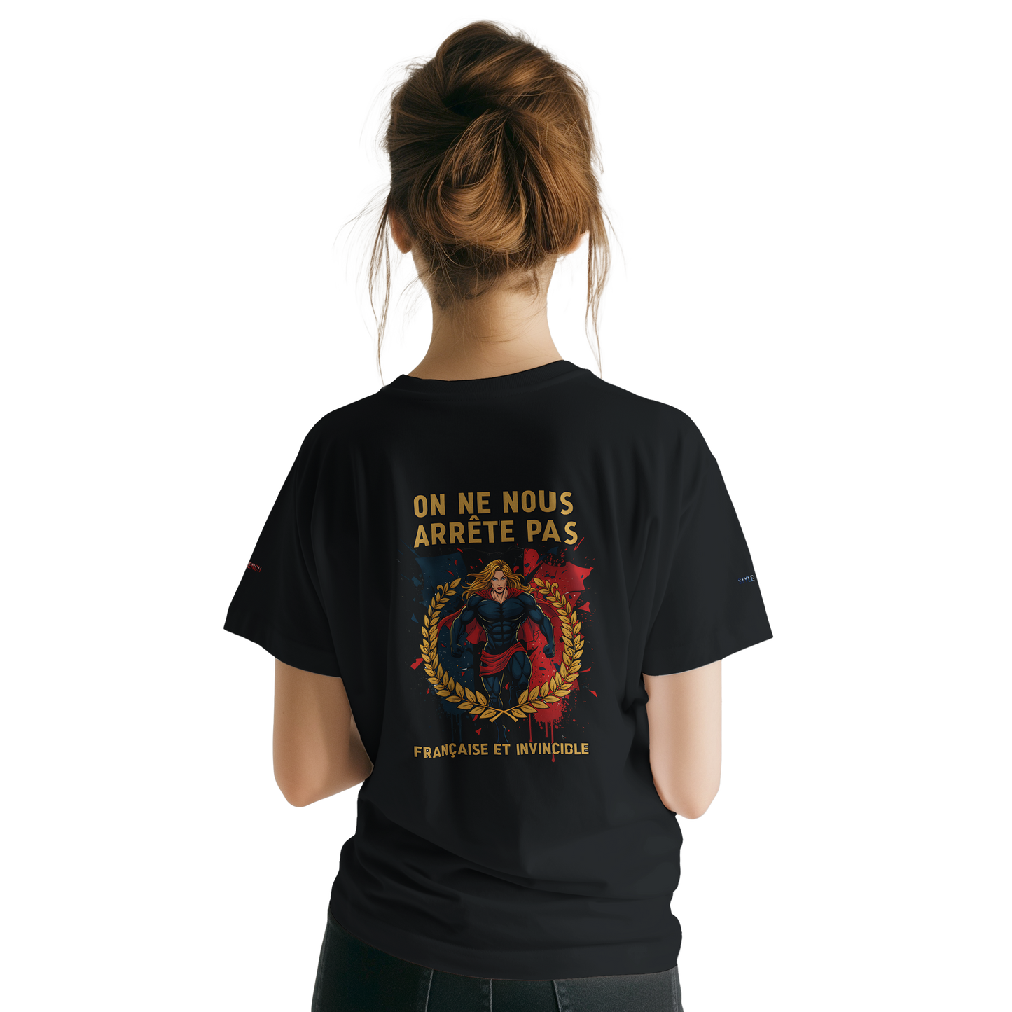 T-shirt Femme 'On ne nous arrête pas' – Coton Doux Premium