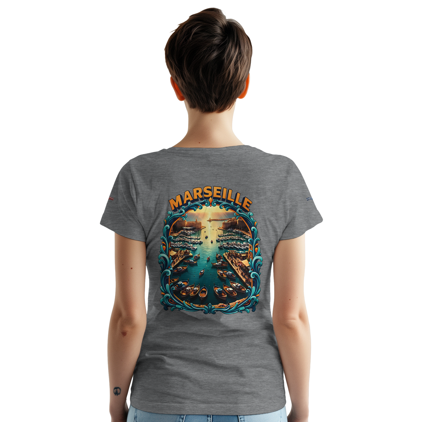 Unisex-T-Shirt Marseille, dick, Rundhalsausschnitt | Gildan® 5000