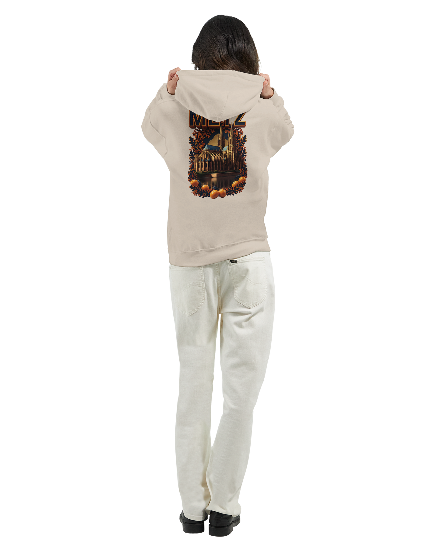 Unisex-Hoodie Metz Stadt Frankreich klassisch | Gildan® 18500