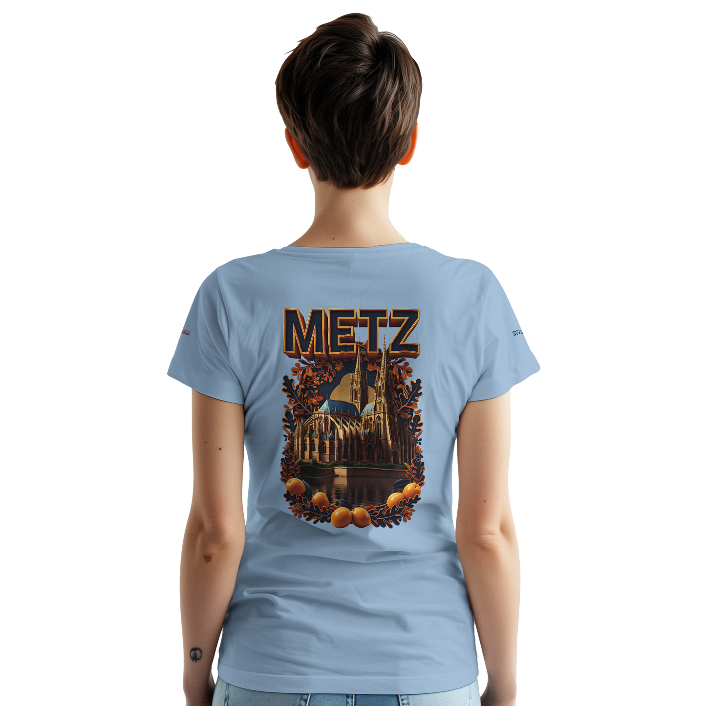 Metz France City Unisex T-shirt Heavy Crewneck | Gildan® 5000