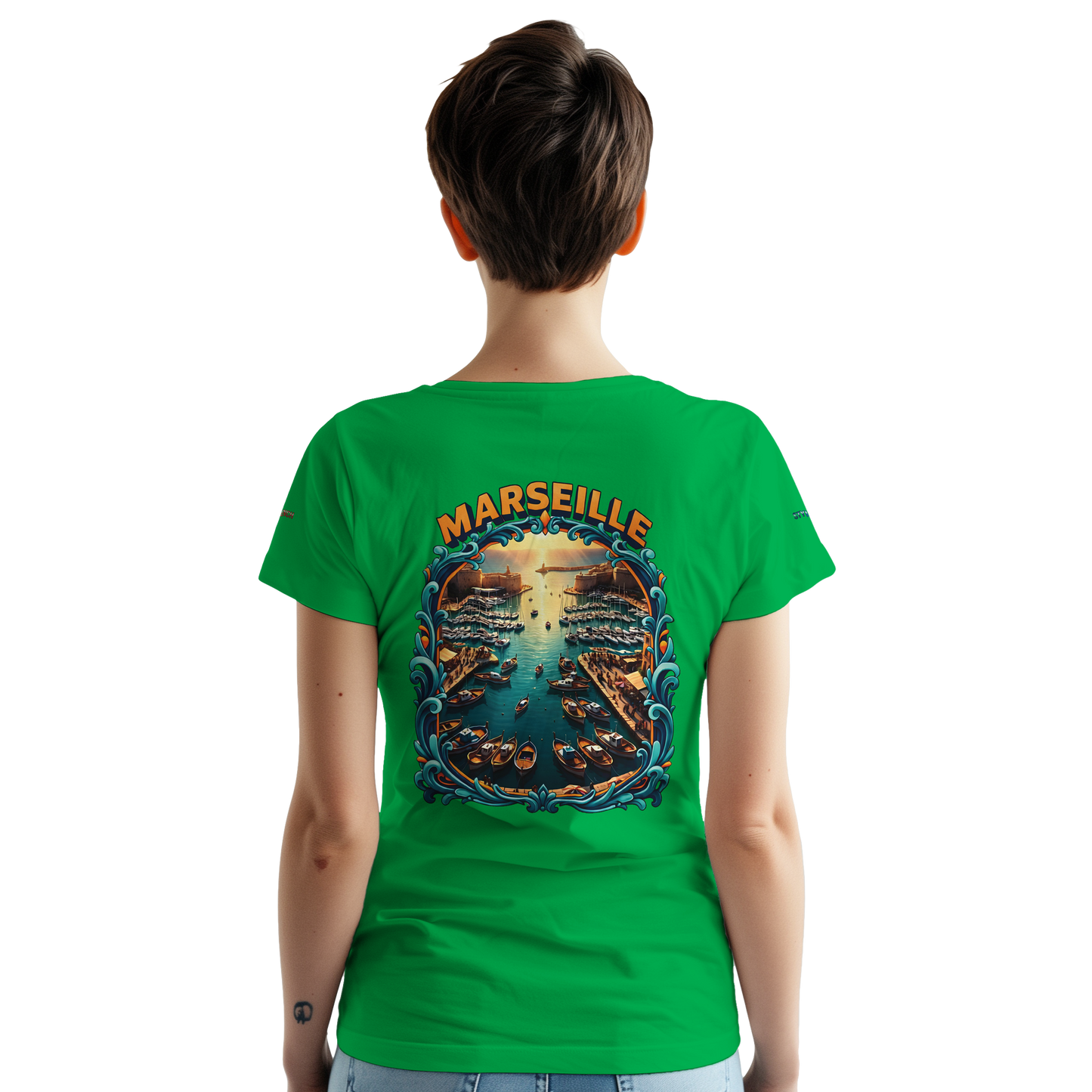 Unisex-T-Shirt Marseille, dick, Rundhalsausschnitt | Gildan® 5000