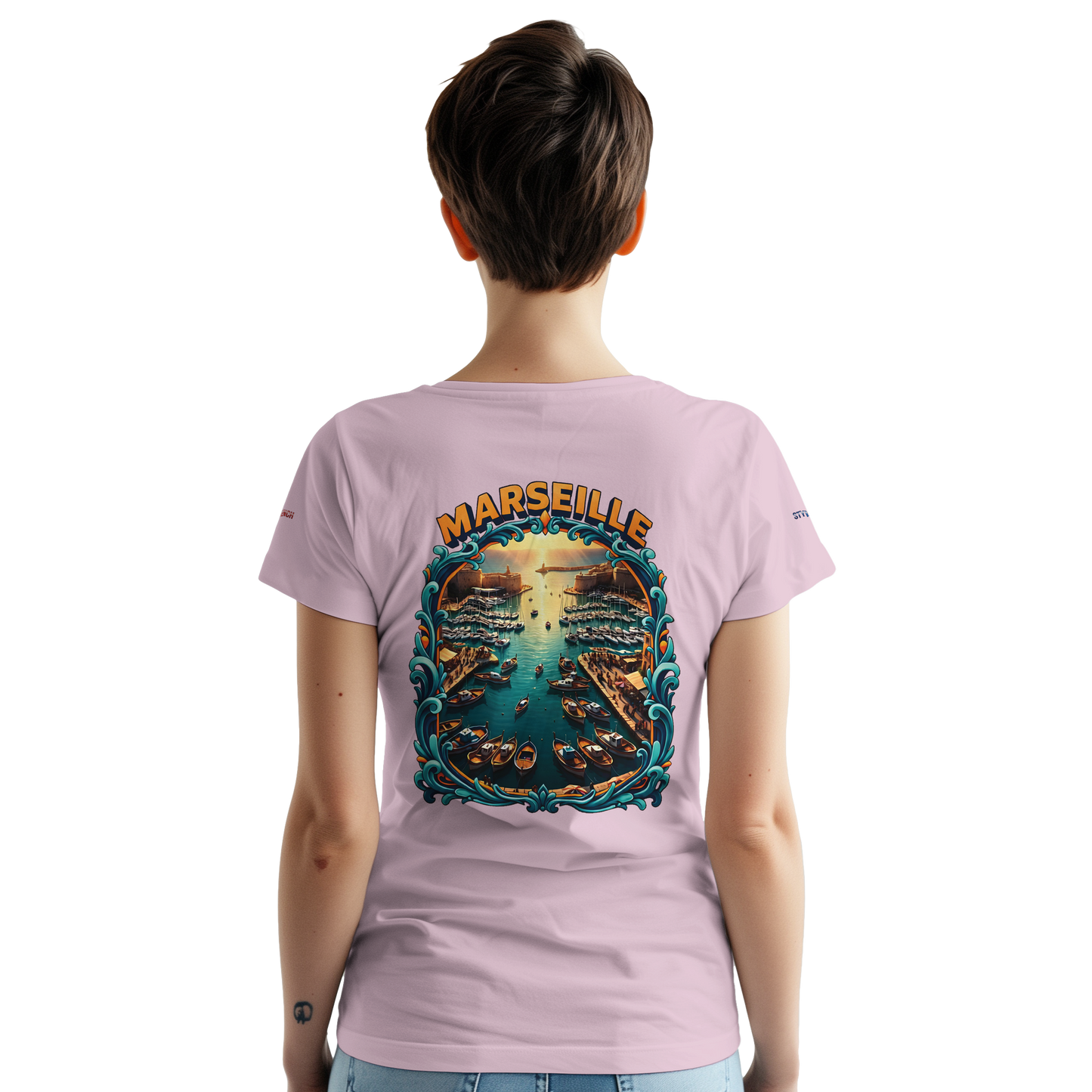 Unisex-T-Shirt Marseille, dick, Rundhalsausschnitt | Gildan® 5000