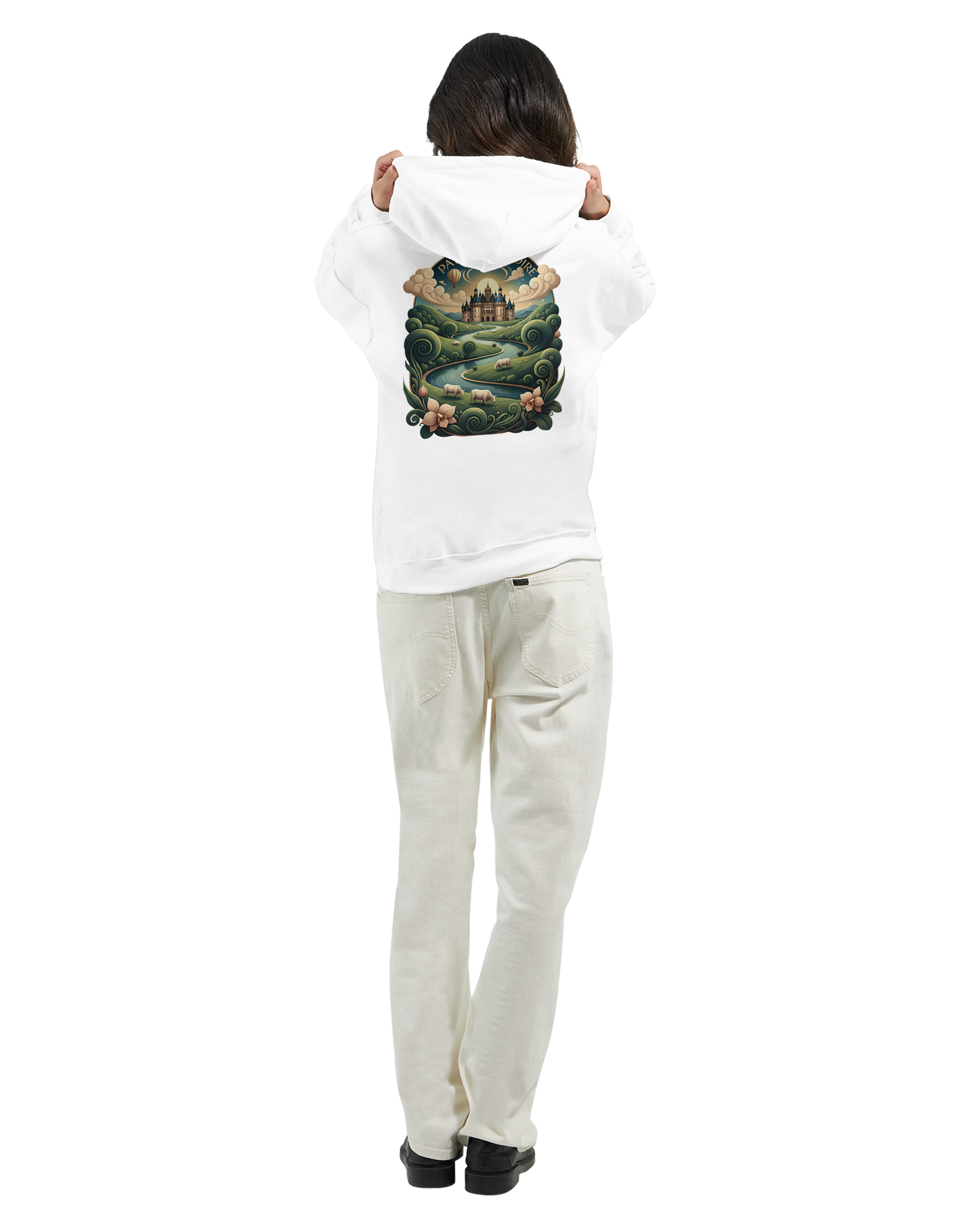 Klassischer Unisex-Kapuzenpullover Pays de la Loire | Gildan® 18500