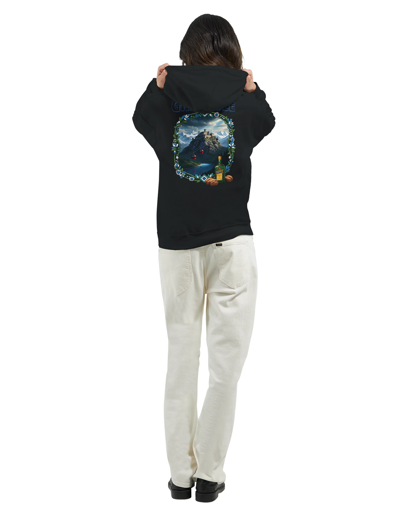 Kapuzenpullover Grenoble Stadt in Frankreich Unisex Classic | Gildan® 18500