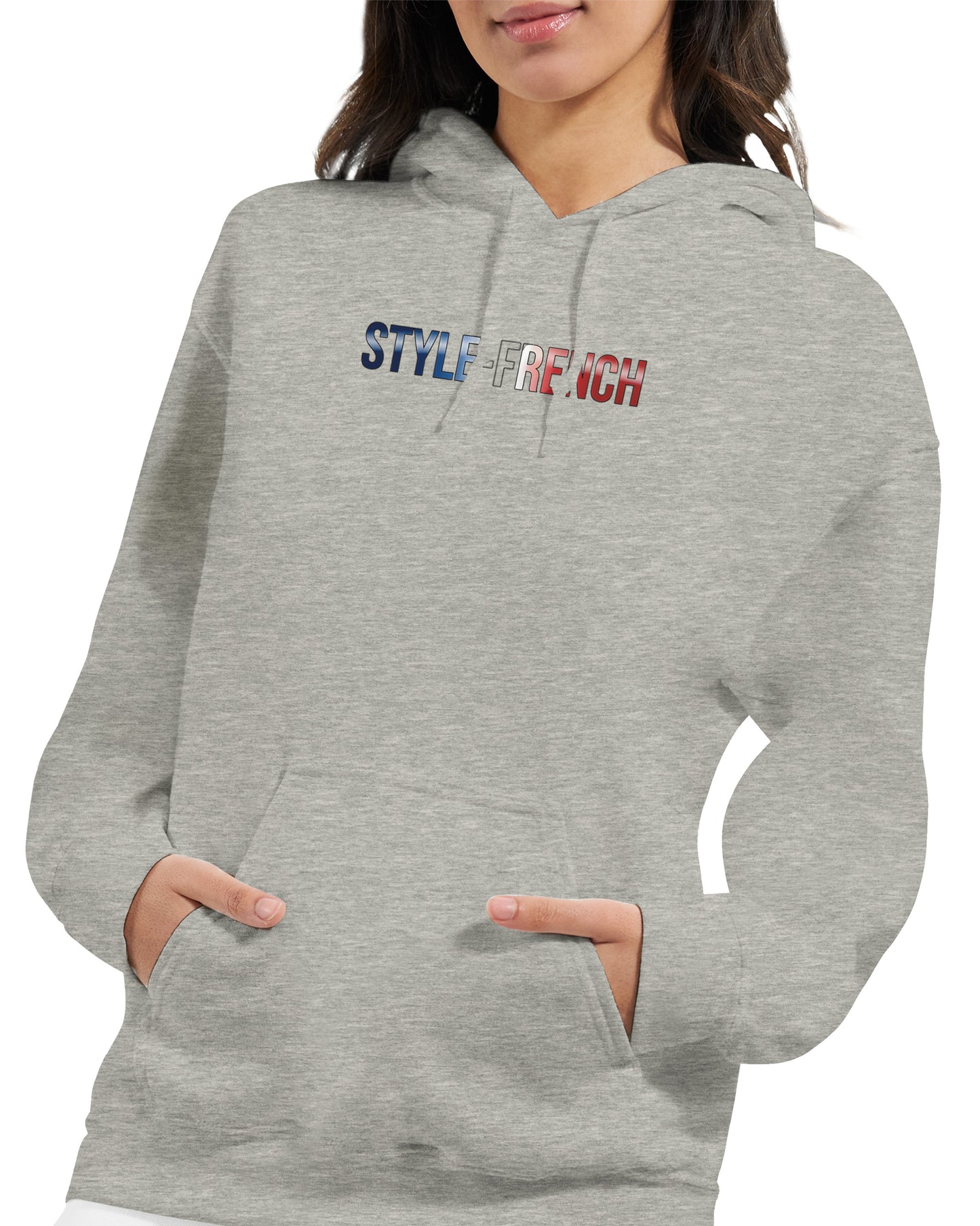 Damen Hoodie Steh auf Frankreich klassisch | Gildan® 18500