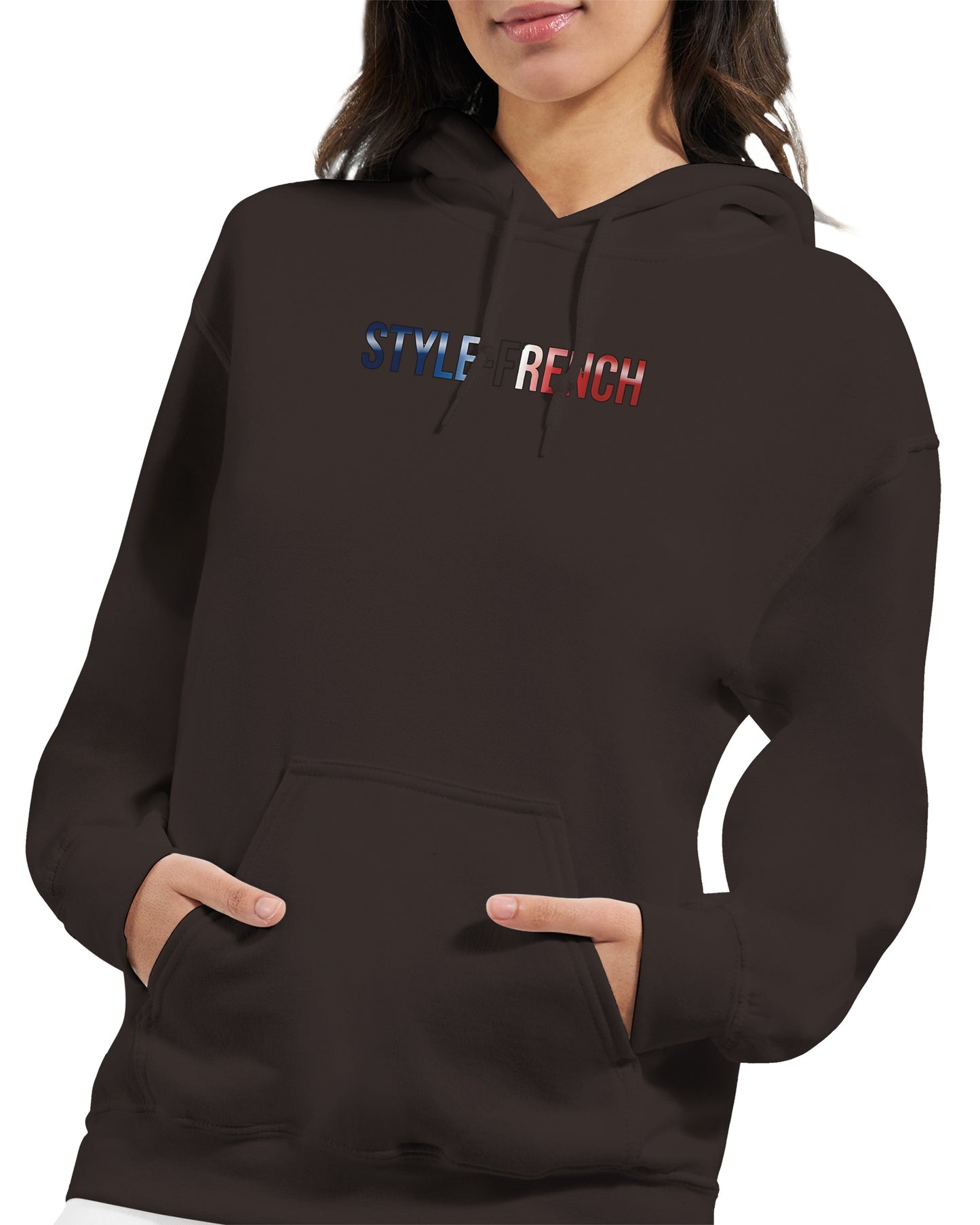 Damen Hoodie Steh auf Frankreich klassisch | Gildan® 18500