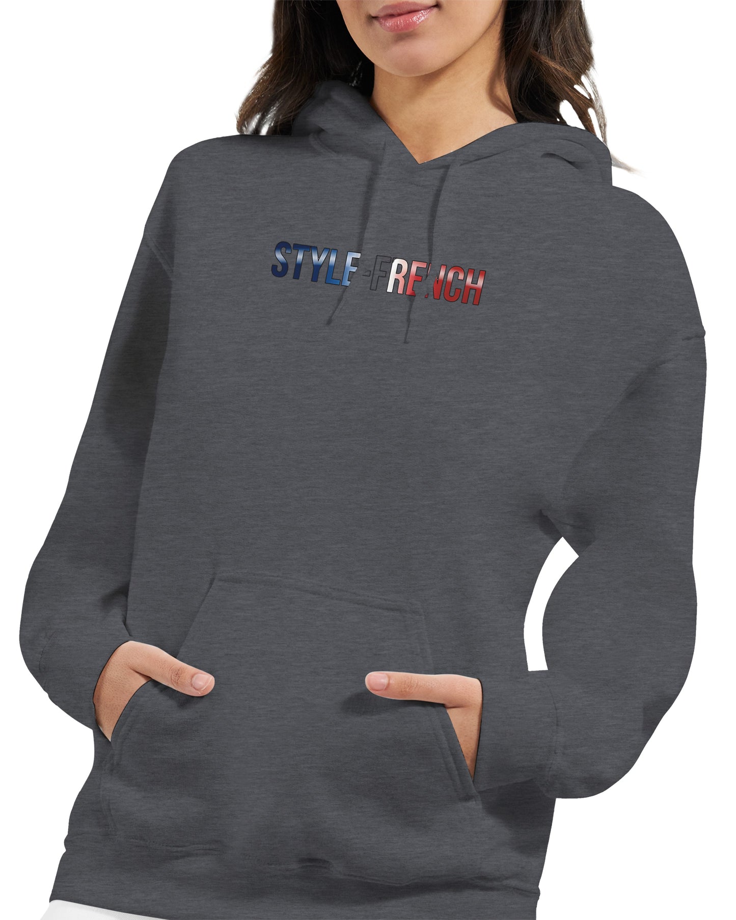 Damen Hoodie Steh auf Frankreich klassisch | Gildan® 18500