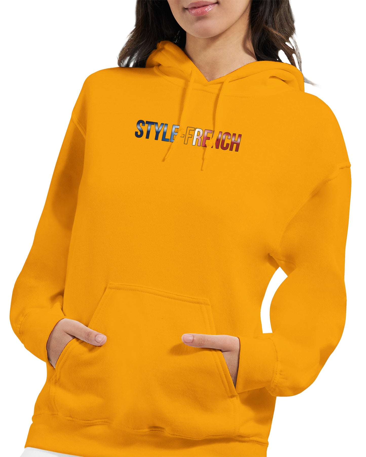Damen Hoodie Steh auf Frankreich klassisch | Gildan® 18500