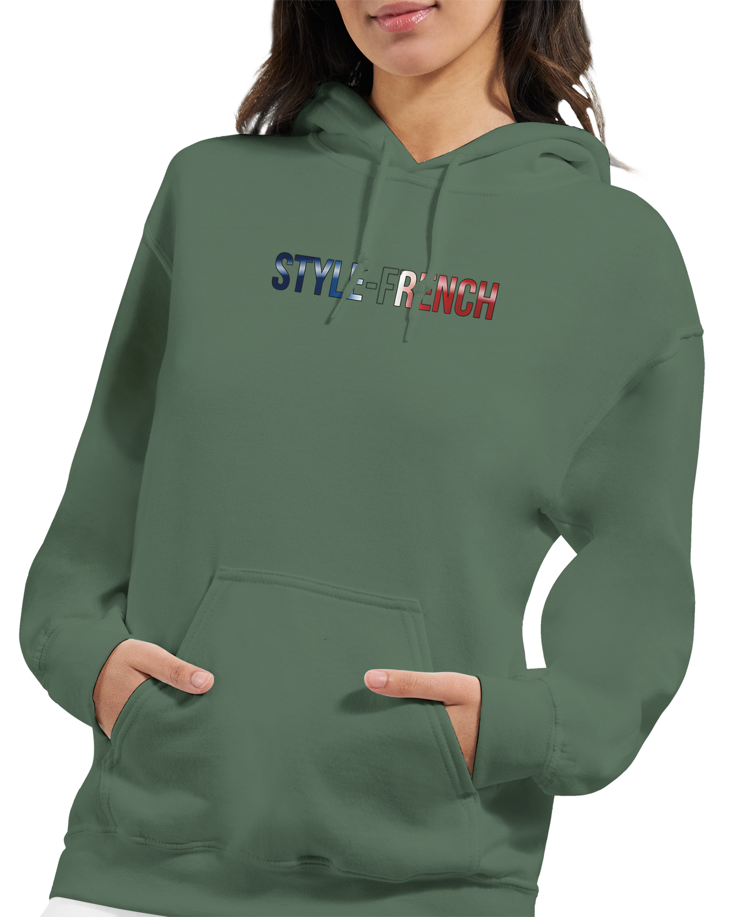 Rosa Kapuzenpullover für Damen Kathedrale Klassisch | Gildan® 18500