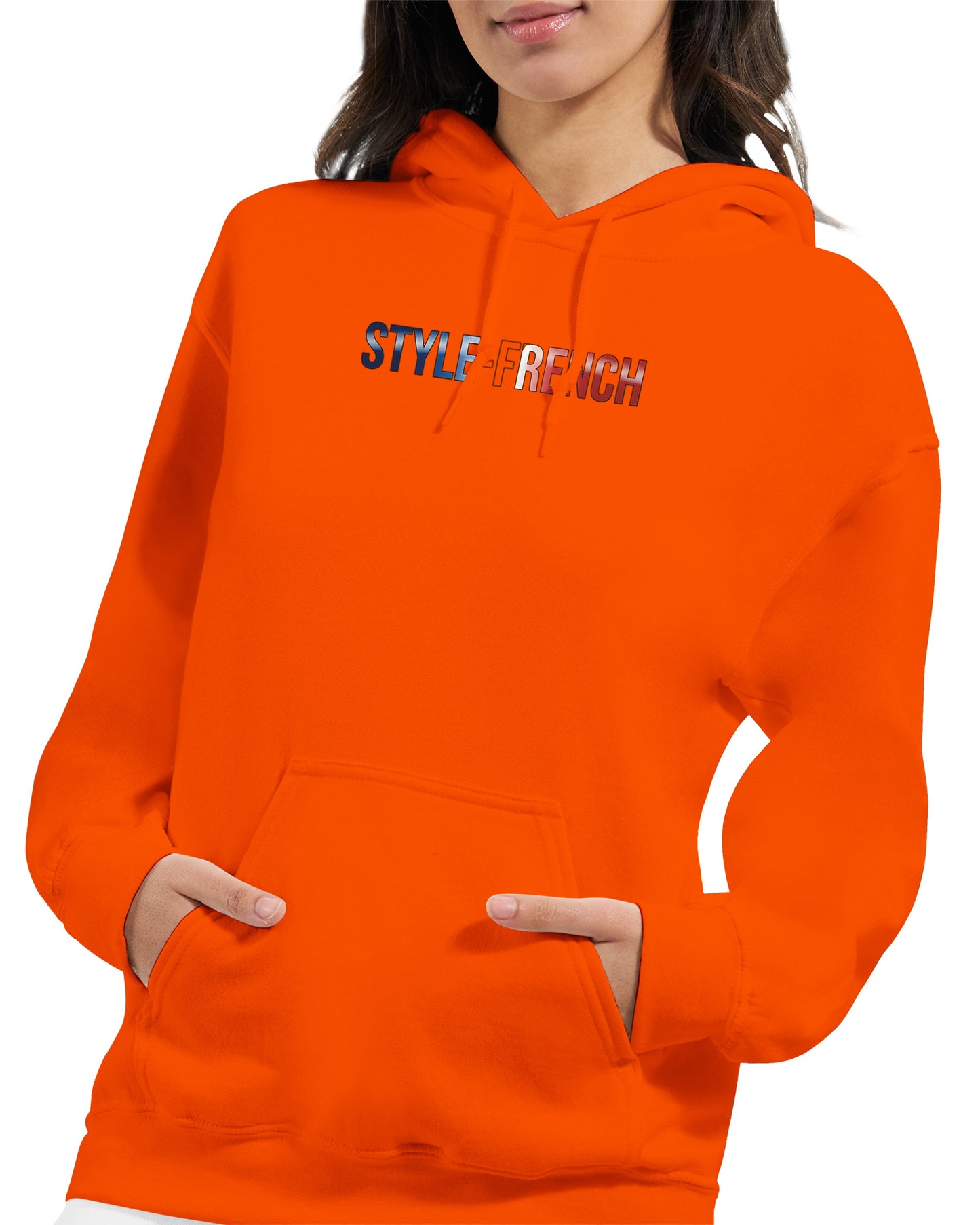 Damen Hoodie Steh auf Frankreich klassisch | Gildan® 18500