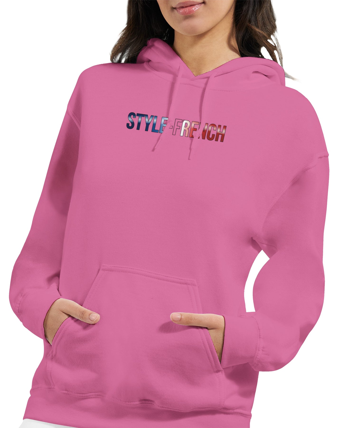 Damen Hoodie Steh auf Frankreich klassisch | Gildan® 18500