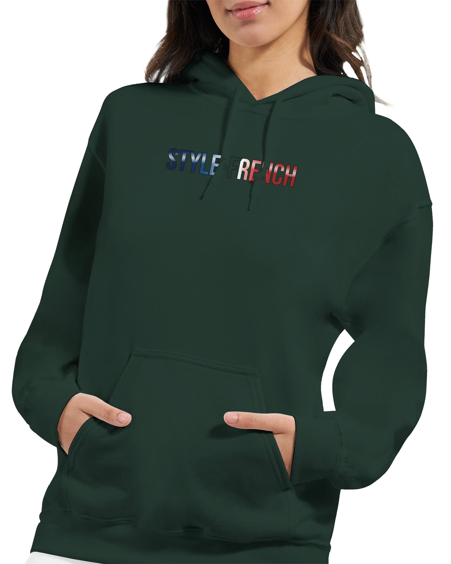Damen Hoodie Steh auf Frankreich klassisch | Gildan® 18500