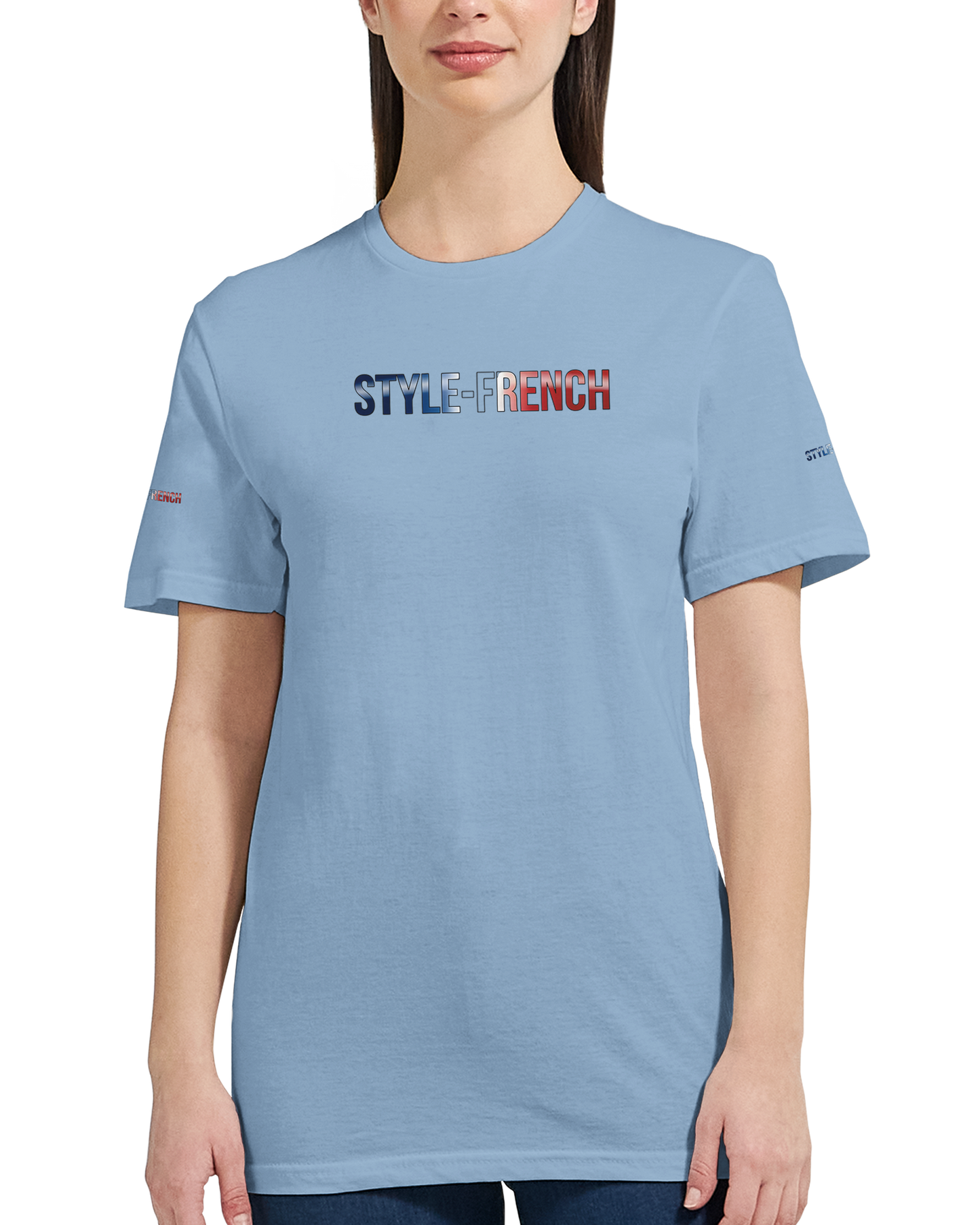 T-Shirt Freiheit Damen französischer Stil klassischer Rundhalsausschnitt | Gildan® 64000L