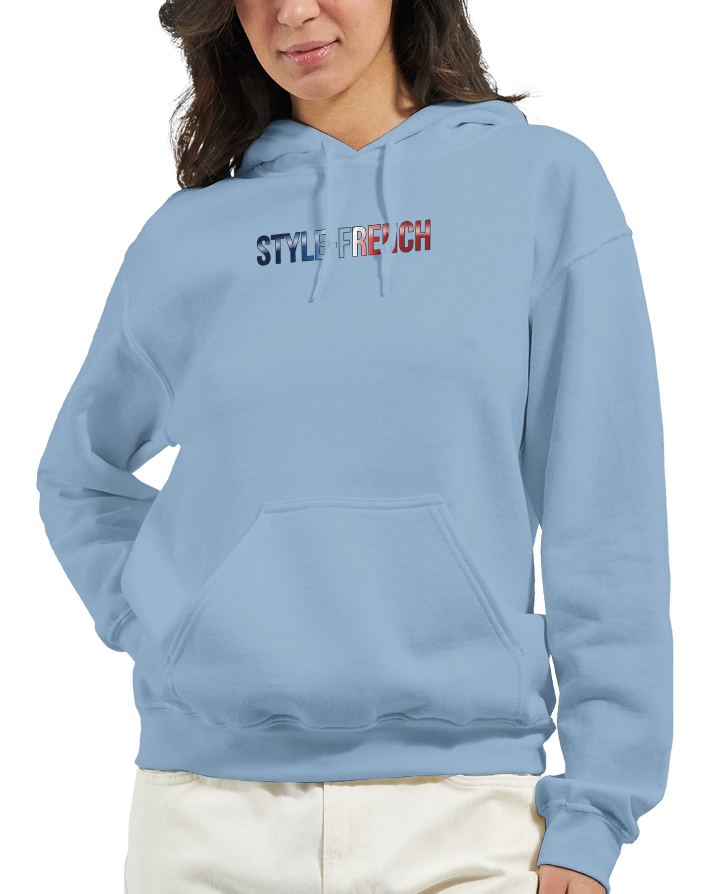 Damen Hoodie Steh auf Frankreich klassisch | Gildan® 18500