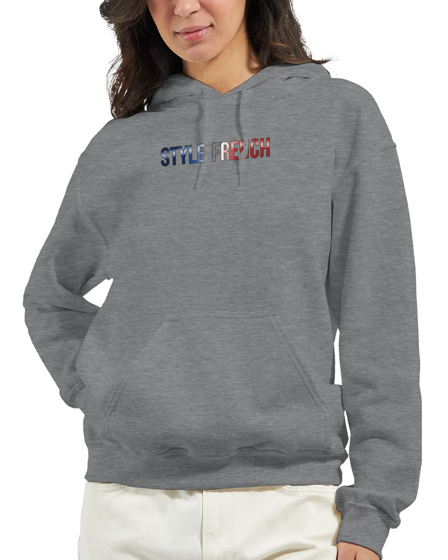 Damen Hoodie Steh auf Frankreich klassisch | Gildan® 18500