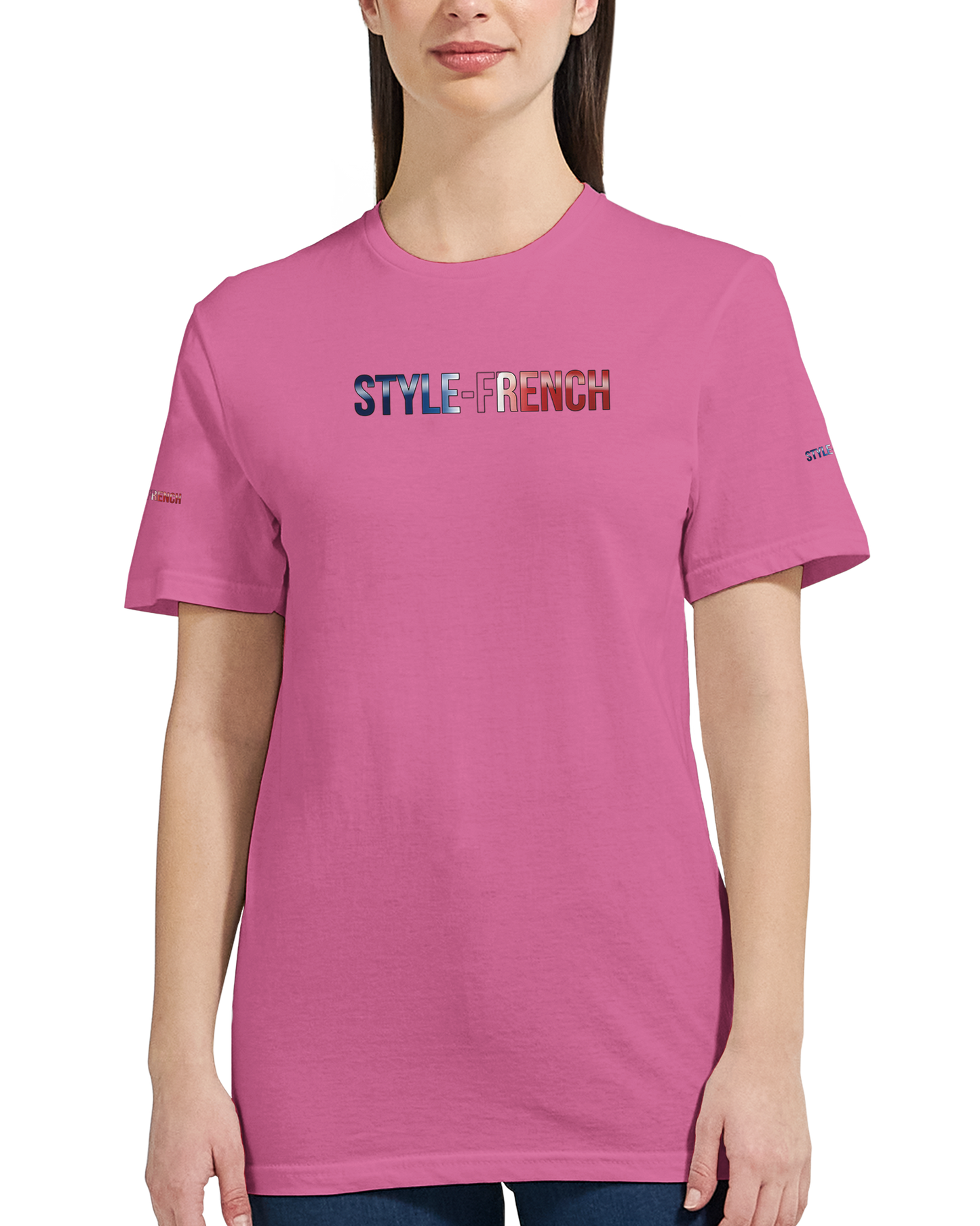 T-Shirt Freiheit Damen französischer Stil klassischer Rundhalsausschnitt | Gildan® 64000L