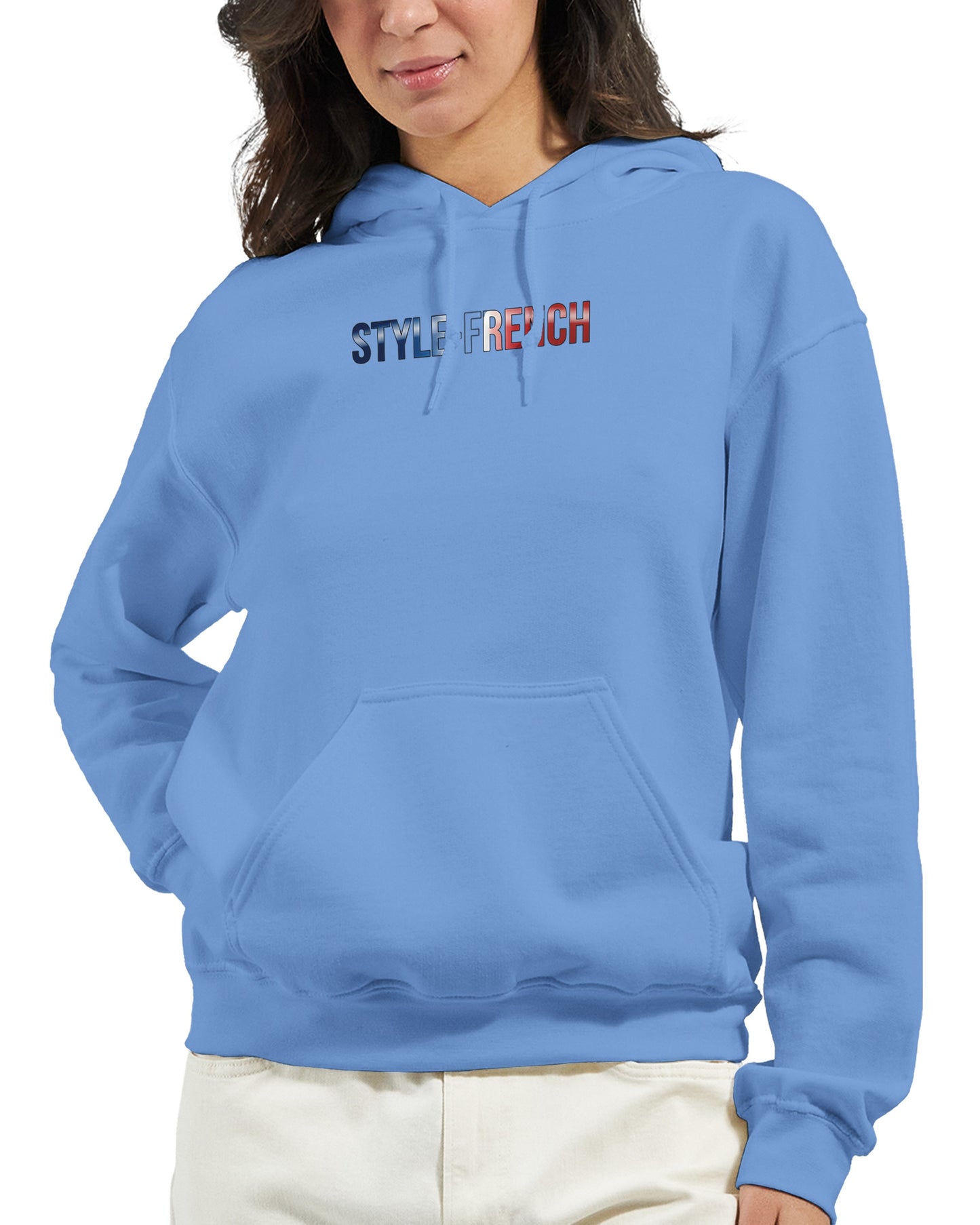 Damen Hoodie Steh auf Frankreich klassisch | Gildan® 18500
