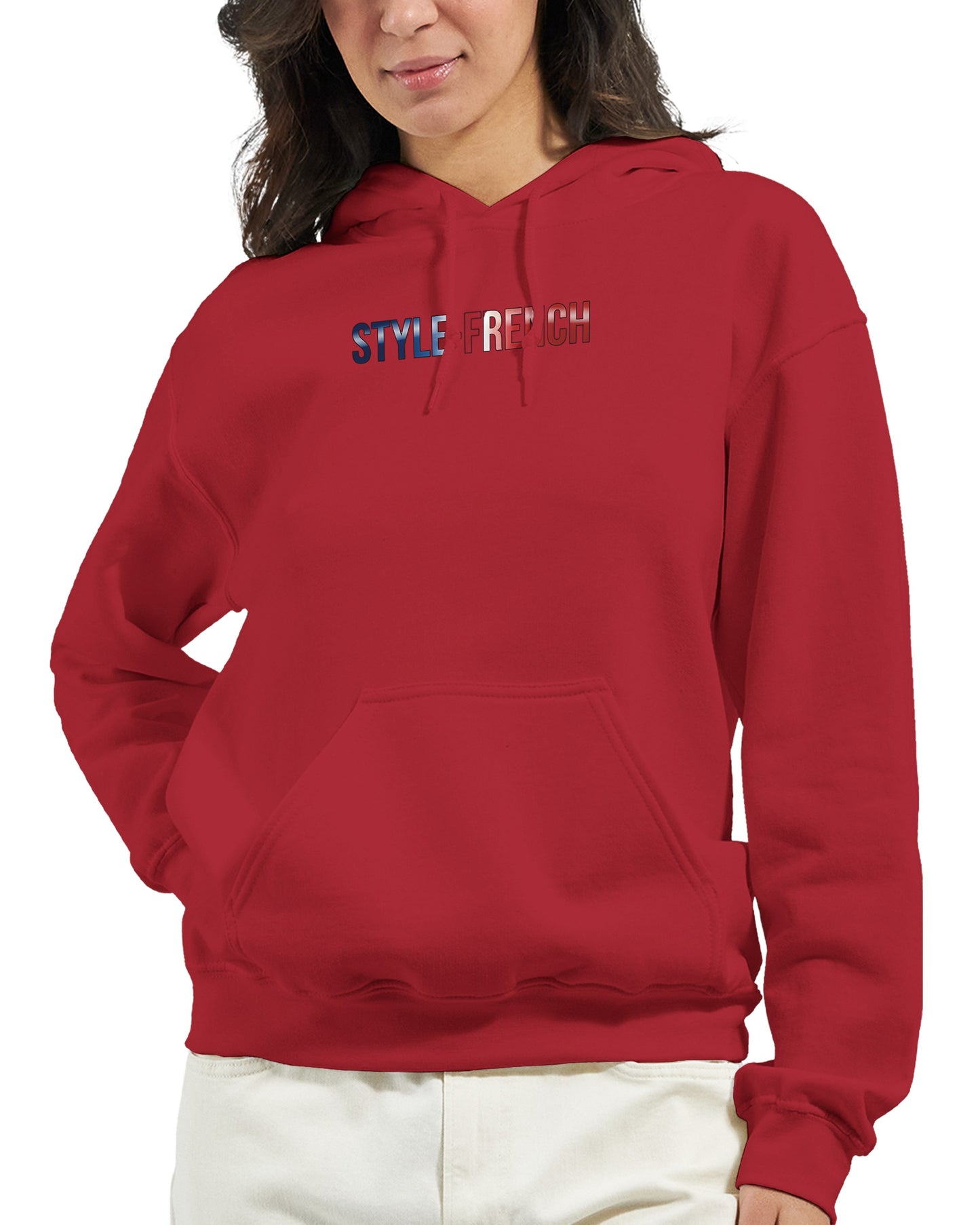 Damen Hoodie Steh auf Frankreich klassisch | Gildan® 18500