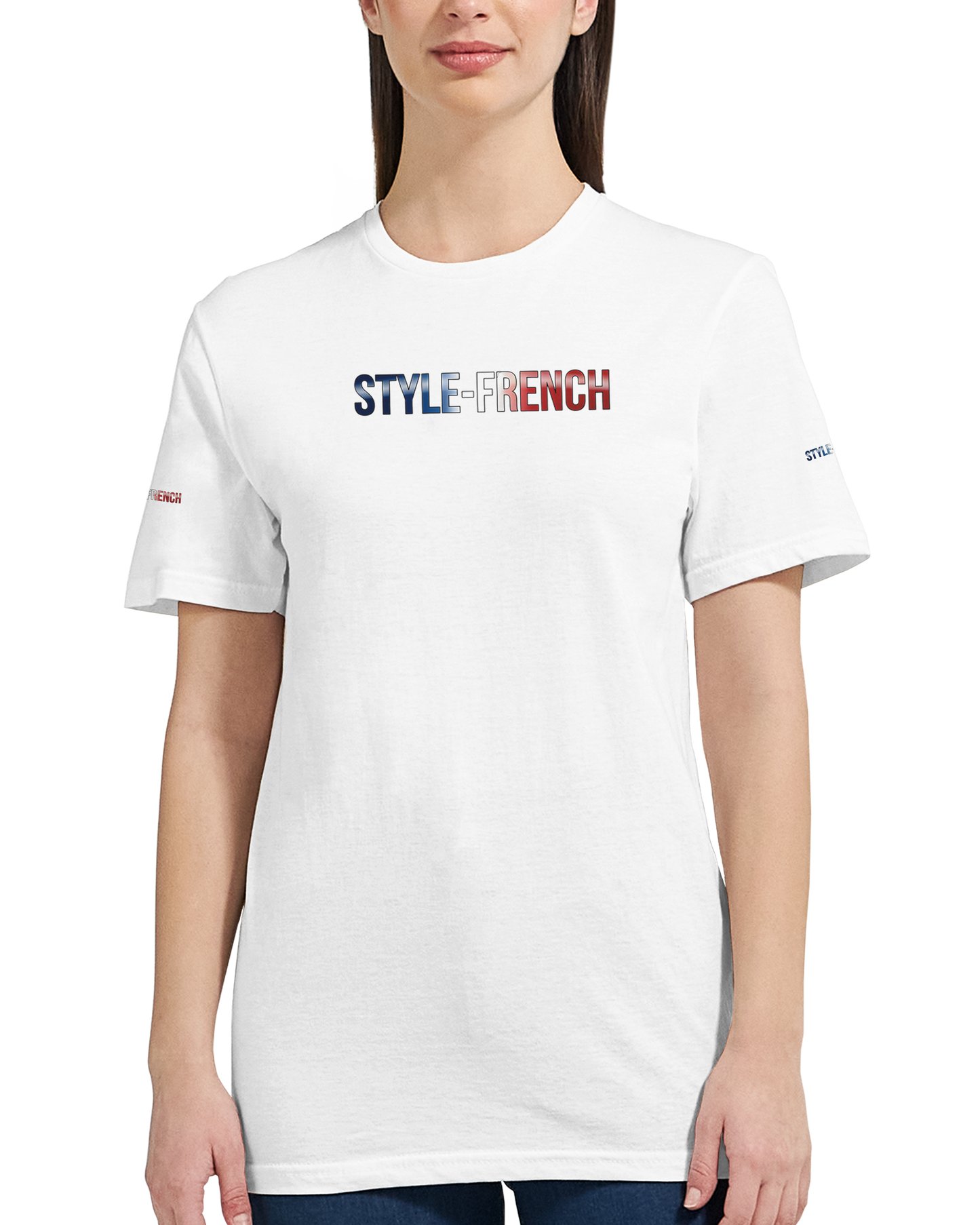 T-Shirt Freiheit Damen französischer Stil klassischer Rundhalsausschnitt | Gildan® 64000L