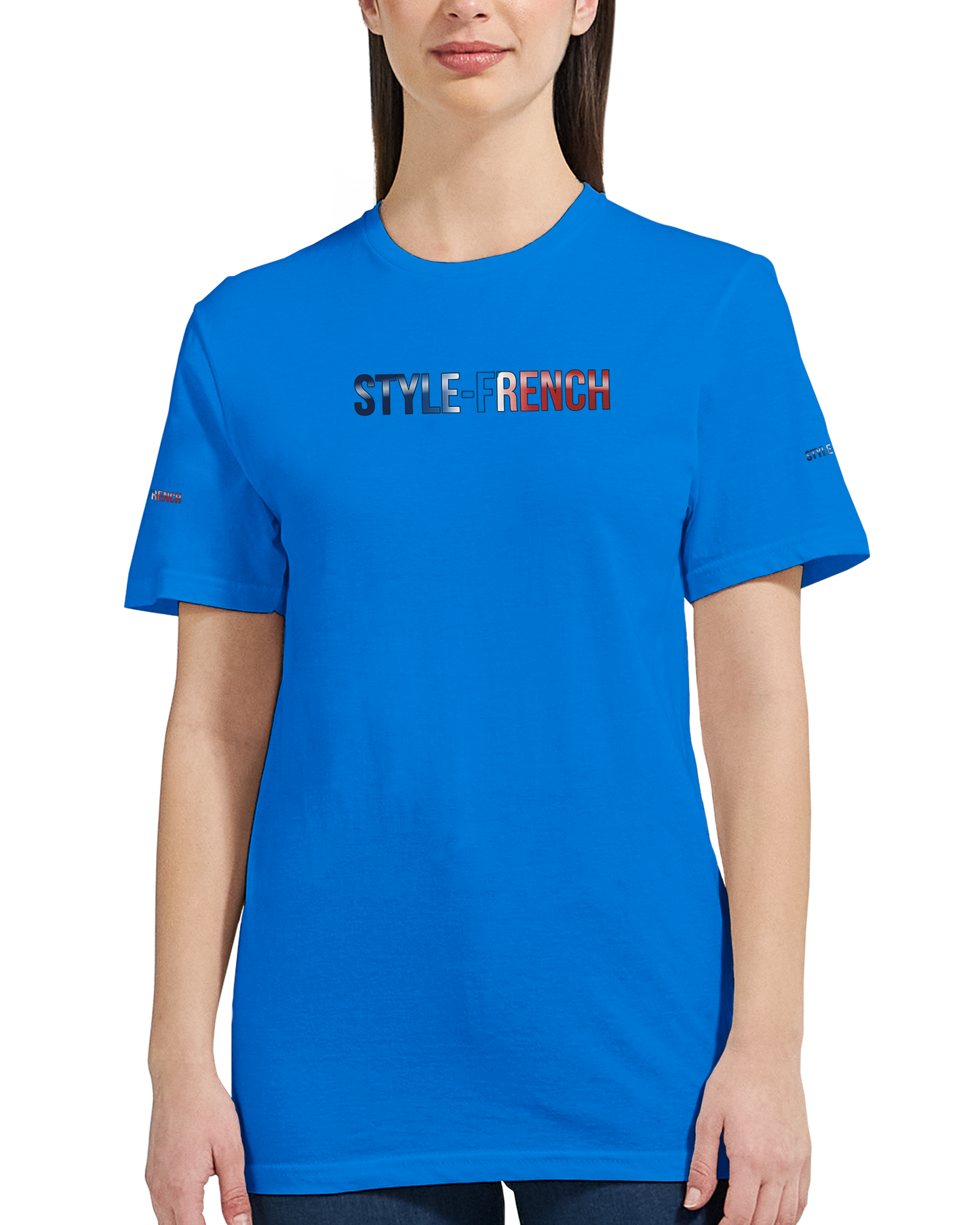 T-Shirt Freiheit Damen französischer Stil klassischer Rundhalsausschnitt | Gildan® 64000L