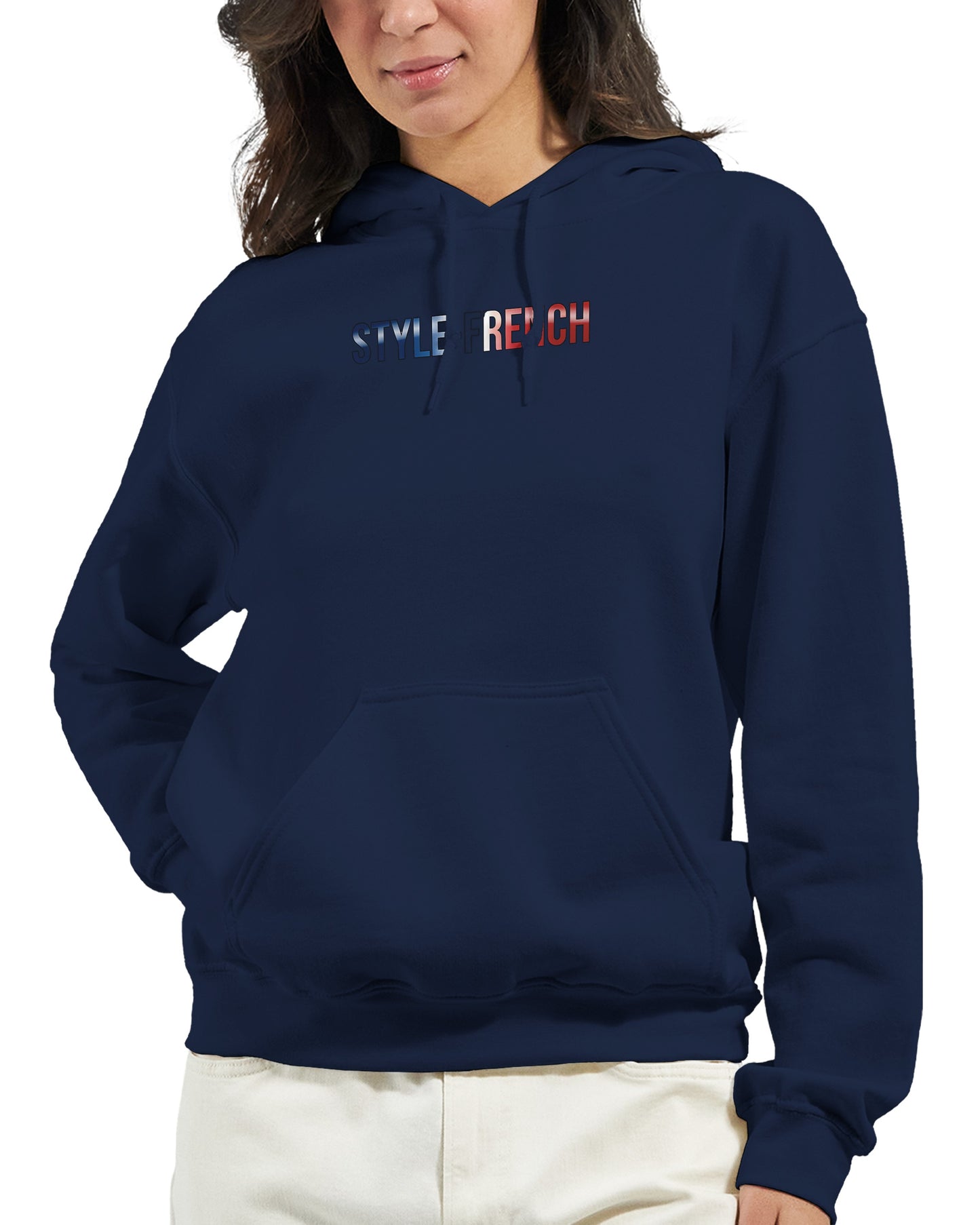 Damen Hoodie Steh auf Frankreich klassisch | Gildan® 18500