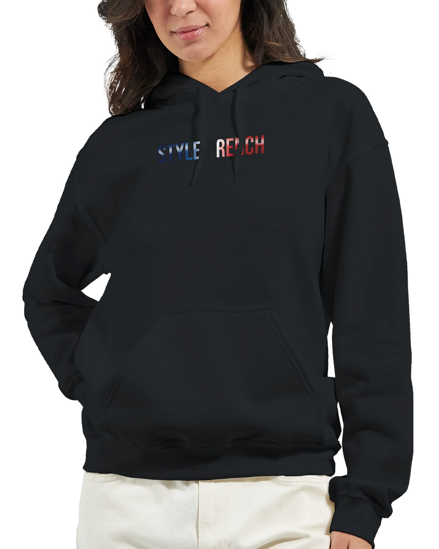 Damen Hoodie Steh auf Frankreich klassisch | Gildan® 18500
