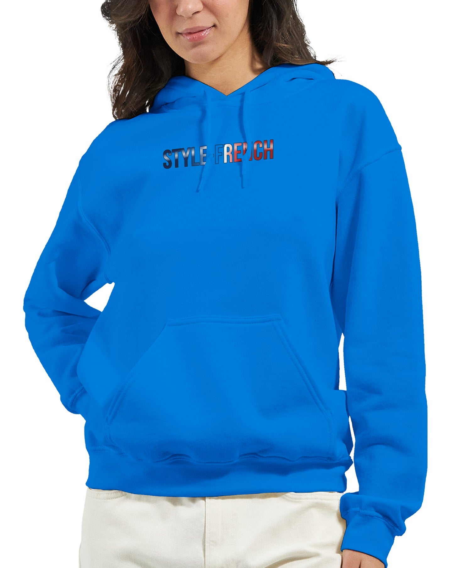 Damen Hoodie Steh auf Frankreich klassisch | Gildan® 18500