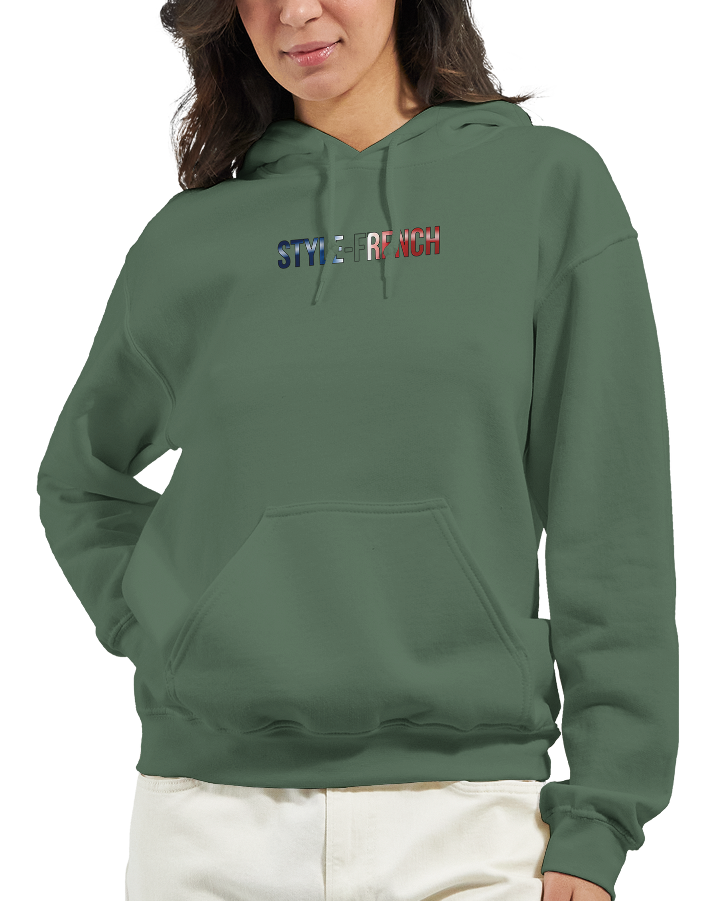 Sweat à capuche fière d'être française   – Doux, chaud et confortable pour l'hiver
