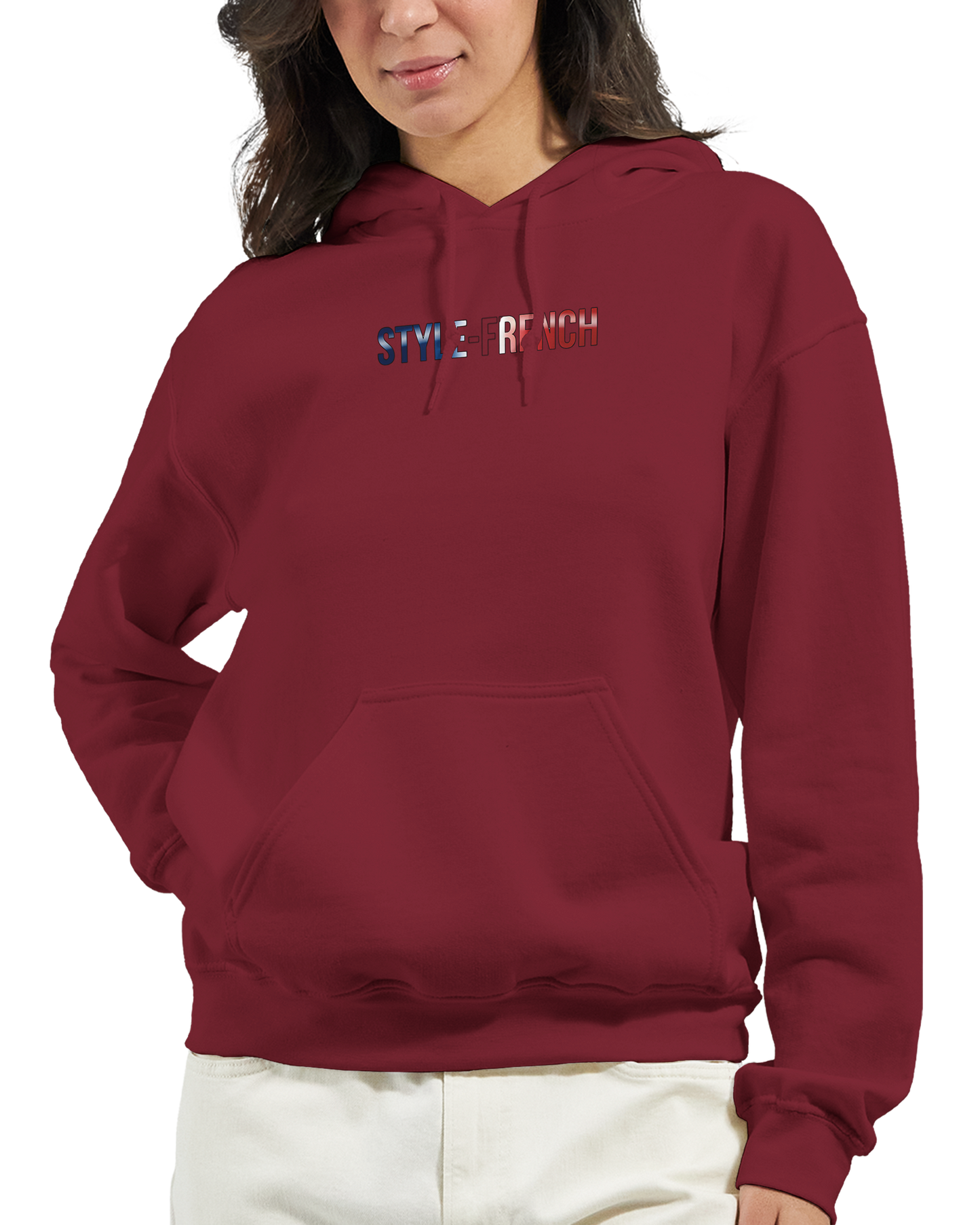 Sweat à capuche fière d'être française   – Doux, chaud et confortable pour l'hiver