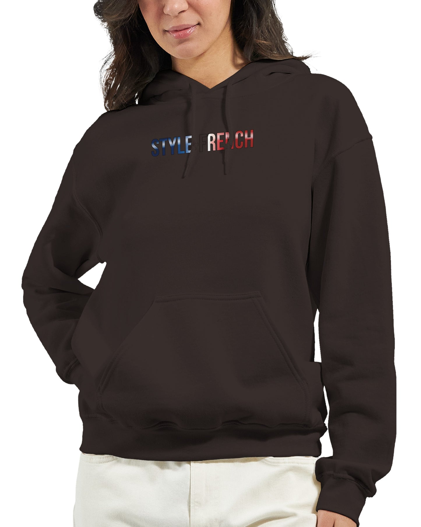 Damen Hoodie Steh auf Frankreich klassisch | Gildan® 18500
