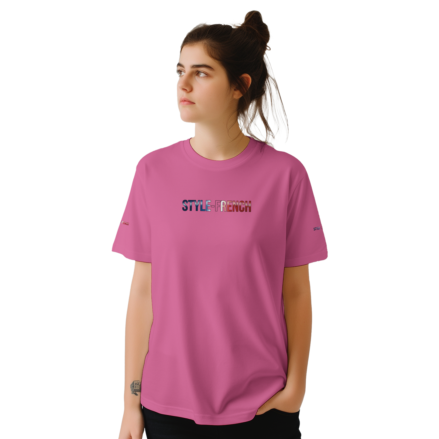 T-shirt Femme 'On ne nous arrête pas' – Coton Doux Premium