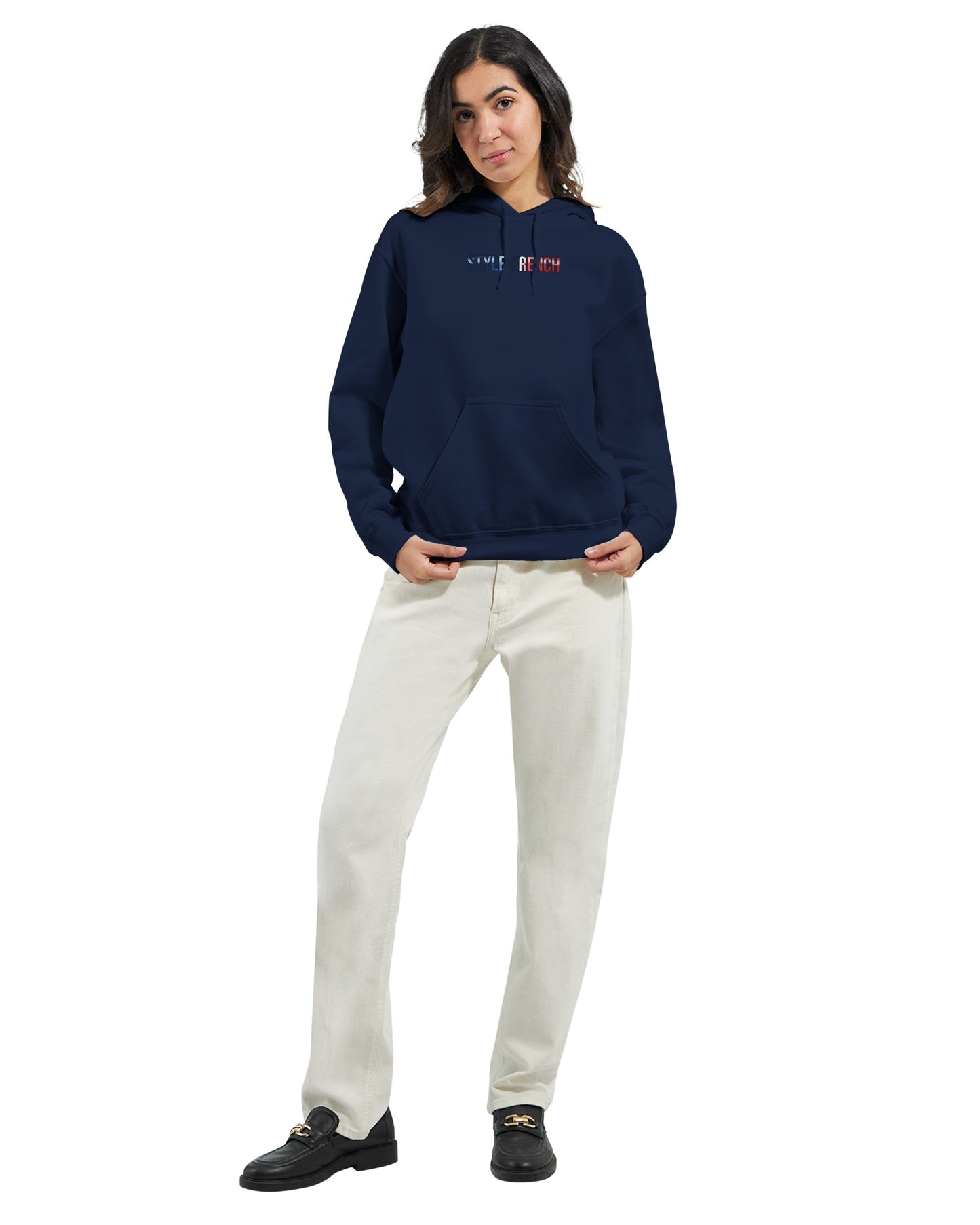 Damen Hoodie Steh auf Frankreich klassisch | Gildan® 18500