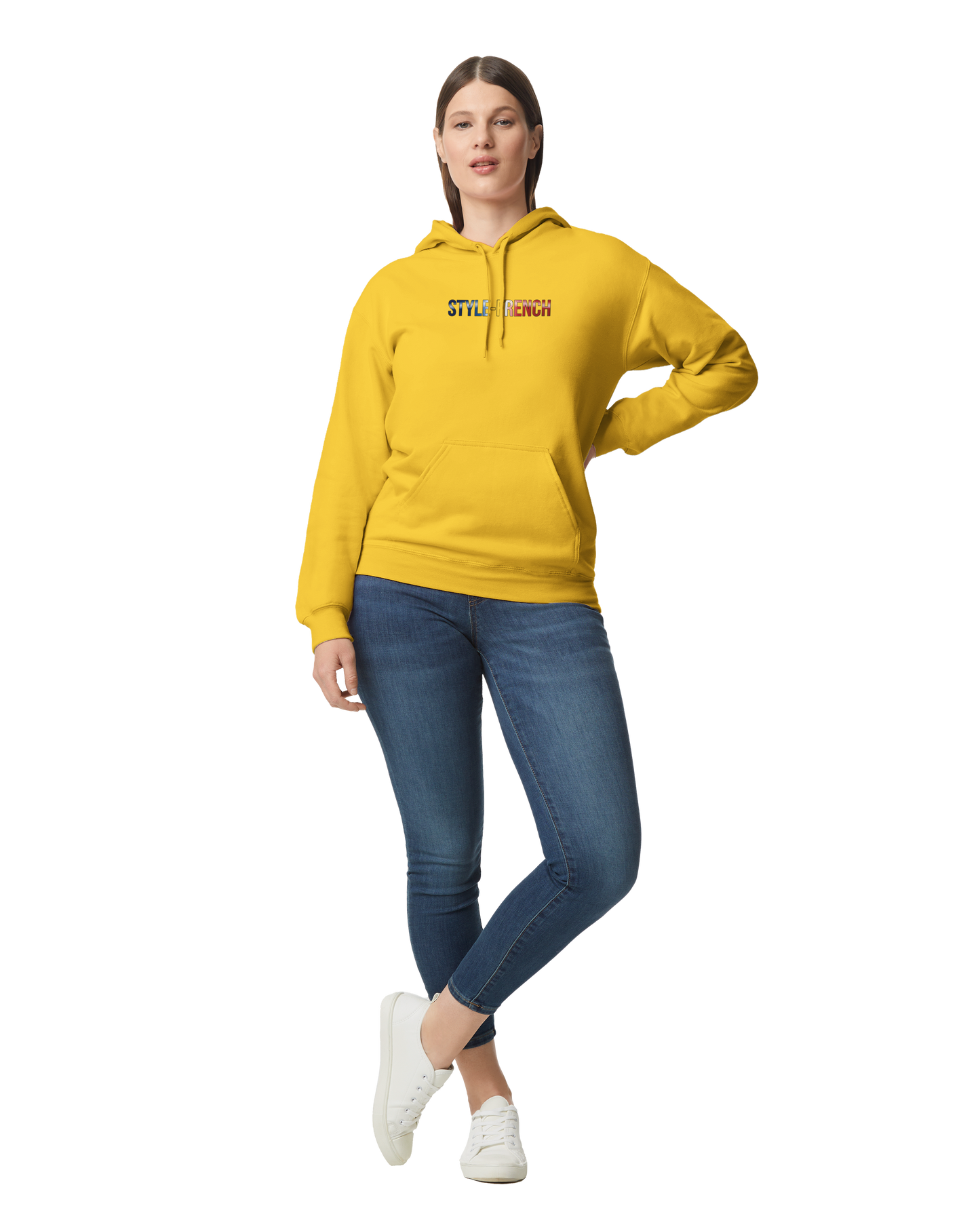 Gildan SF500 Adult New Aquitaine Medium Fleece Hoodie