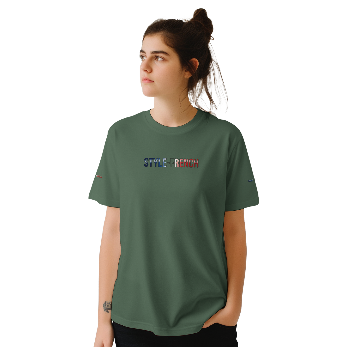 T-shirt Femme 'On ne nous arrête pas' – Coton Doux Premium