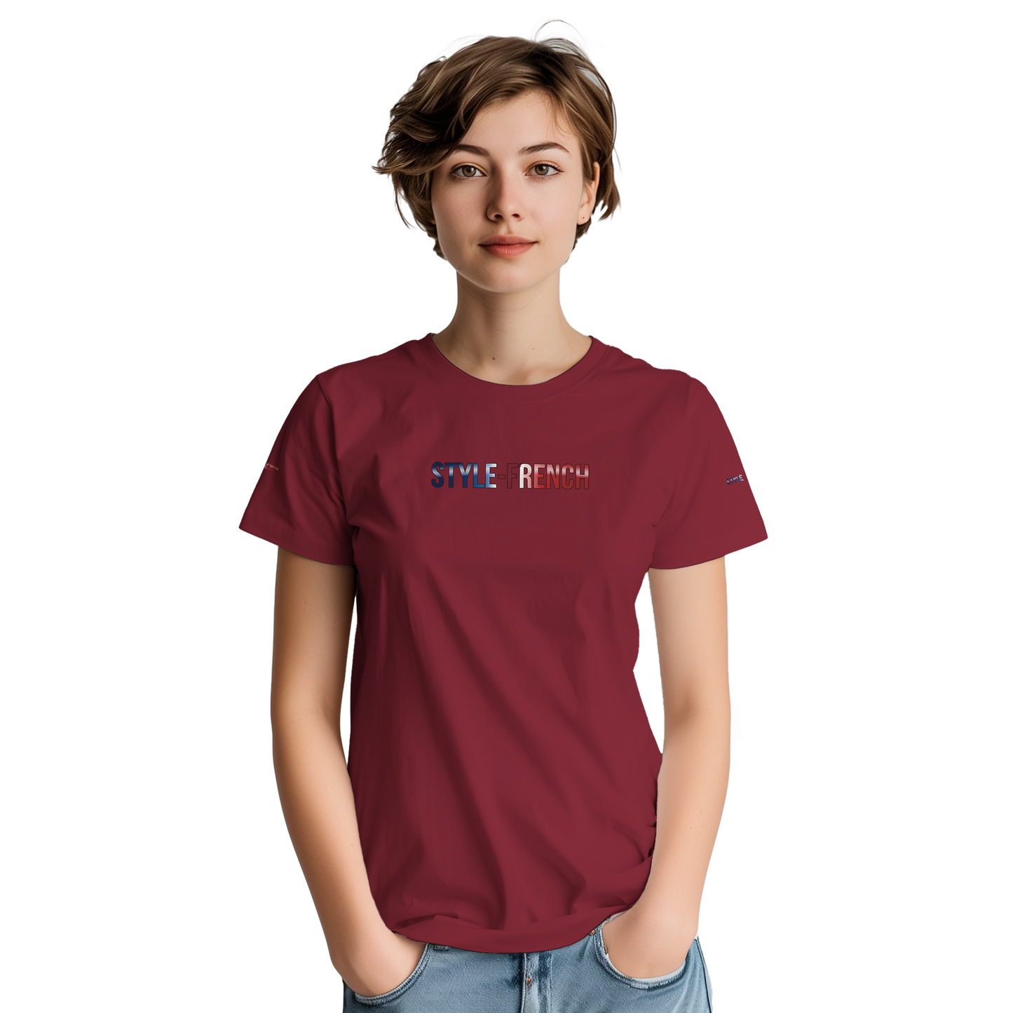 Unisex-T-Shirt Caen Stadt in Frankreich | Gildan® 5000