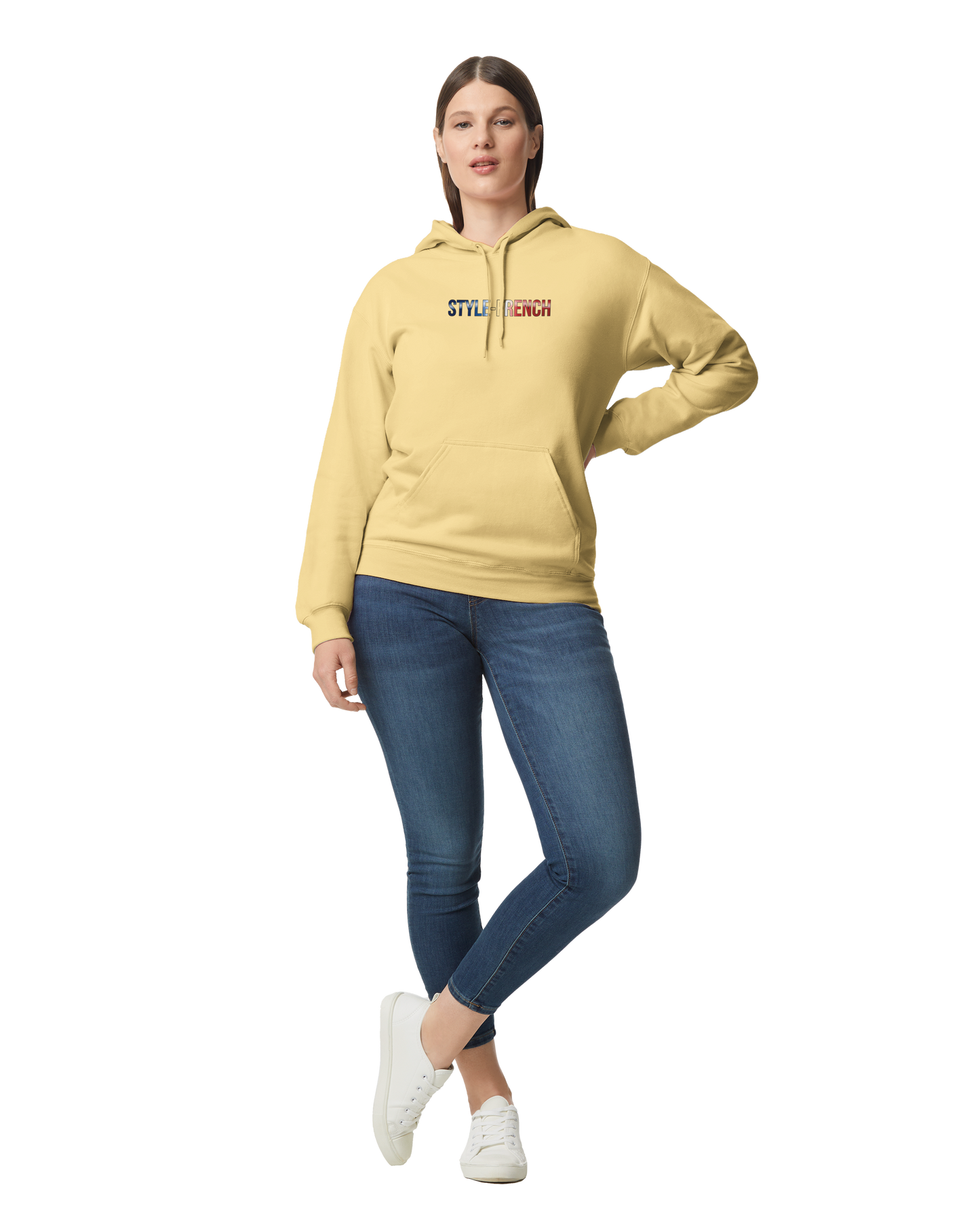 Gildan SF500 Adult New Aquitaine Medium Fleece Hoodie
