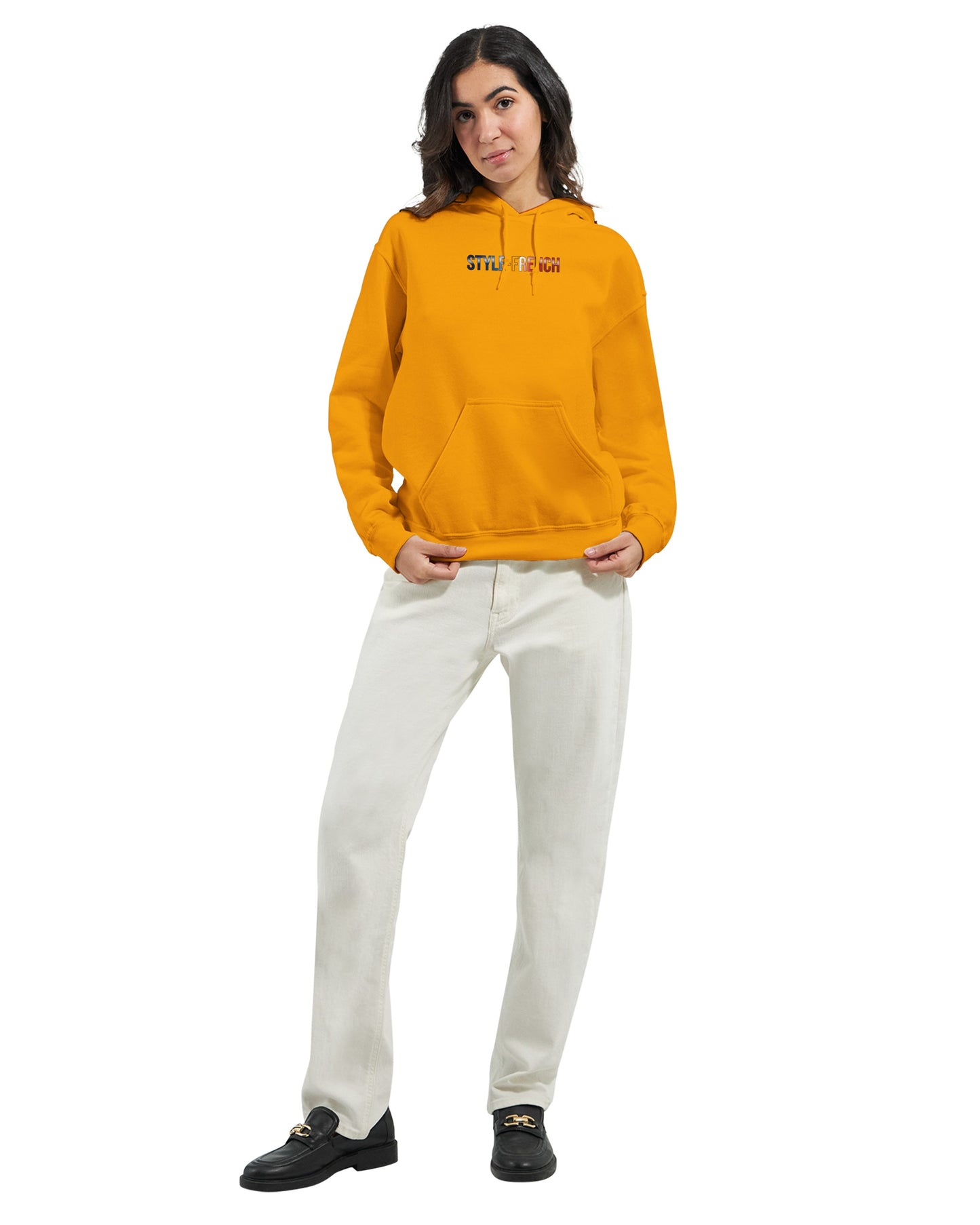 Damen Hoodie Steh auf Frankreich klassisch | Gildan® 18500