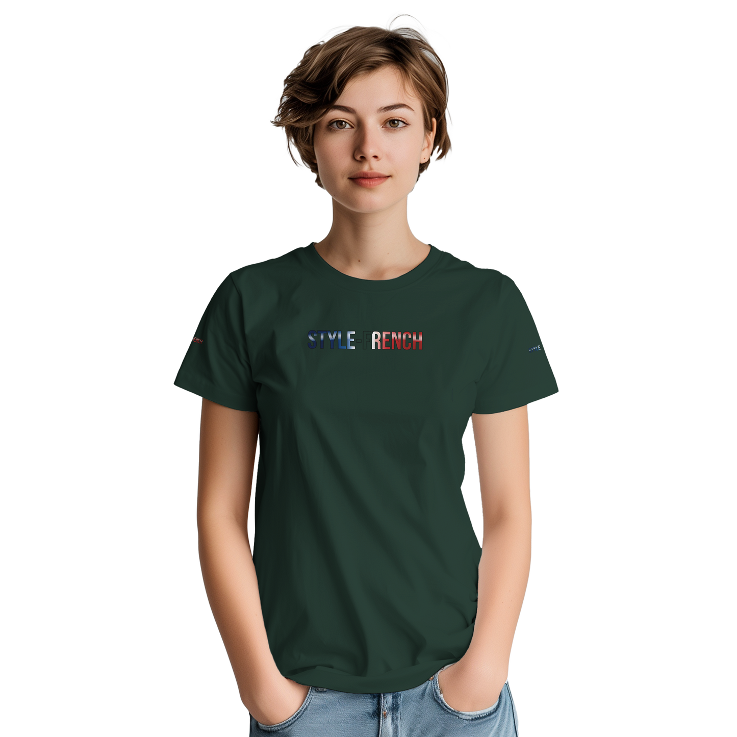 Unisex-T-Shirt Lyon Stadt Frankreich dick Rundhals | Gildan® 5000