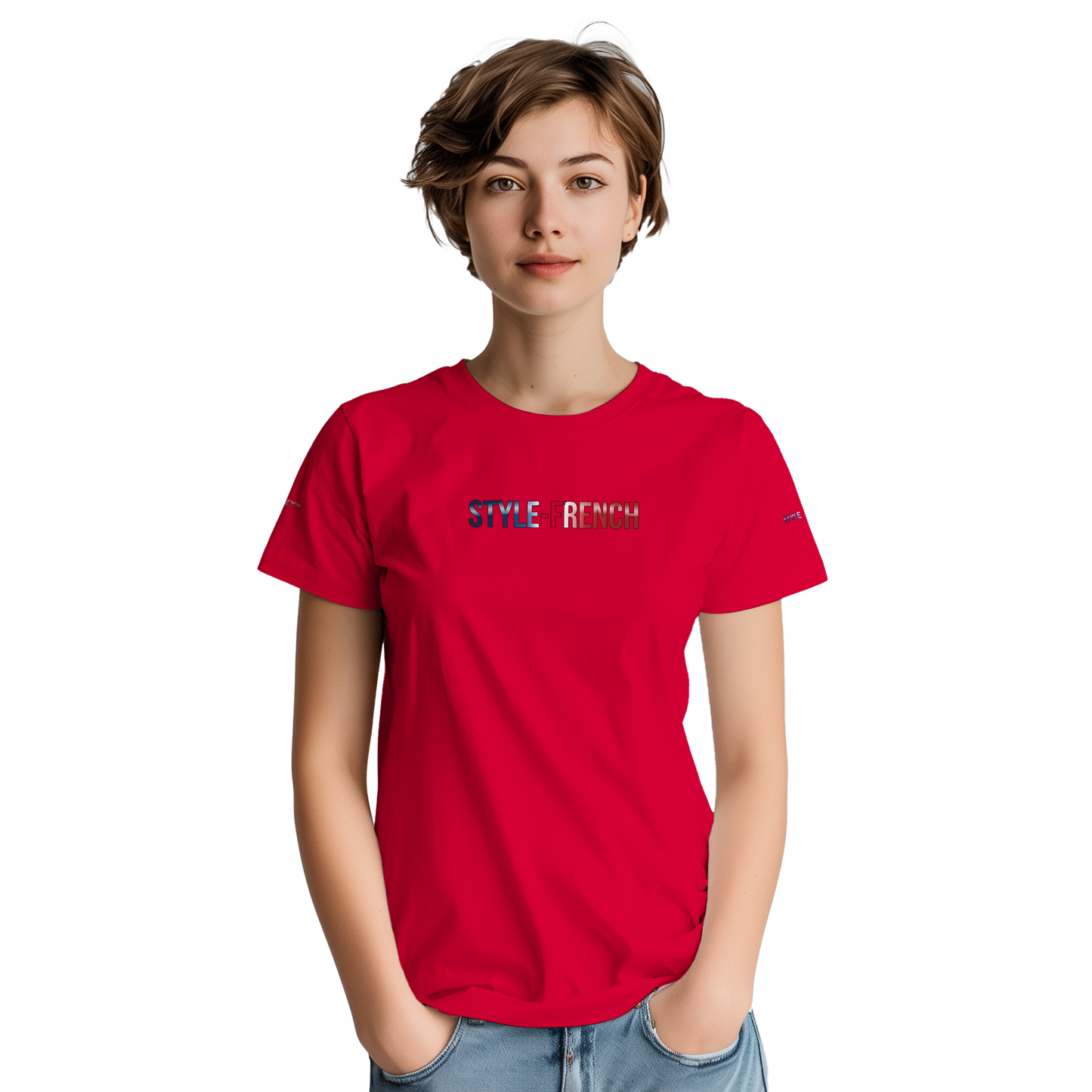 Unisex T-Shirt Île-de-France dick rundhals | Gildan® 5000