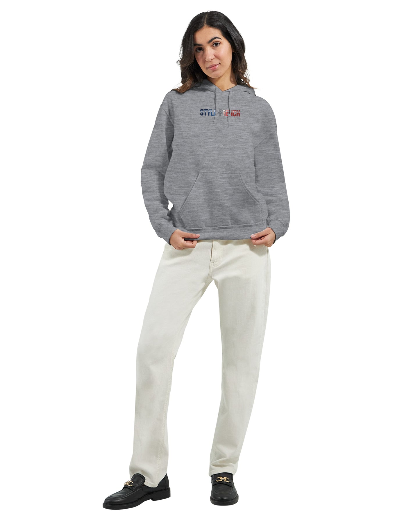 Damen Hoodie Steh auf Frankreich klassisch | Gildan® 18500