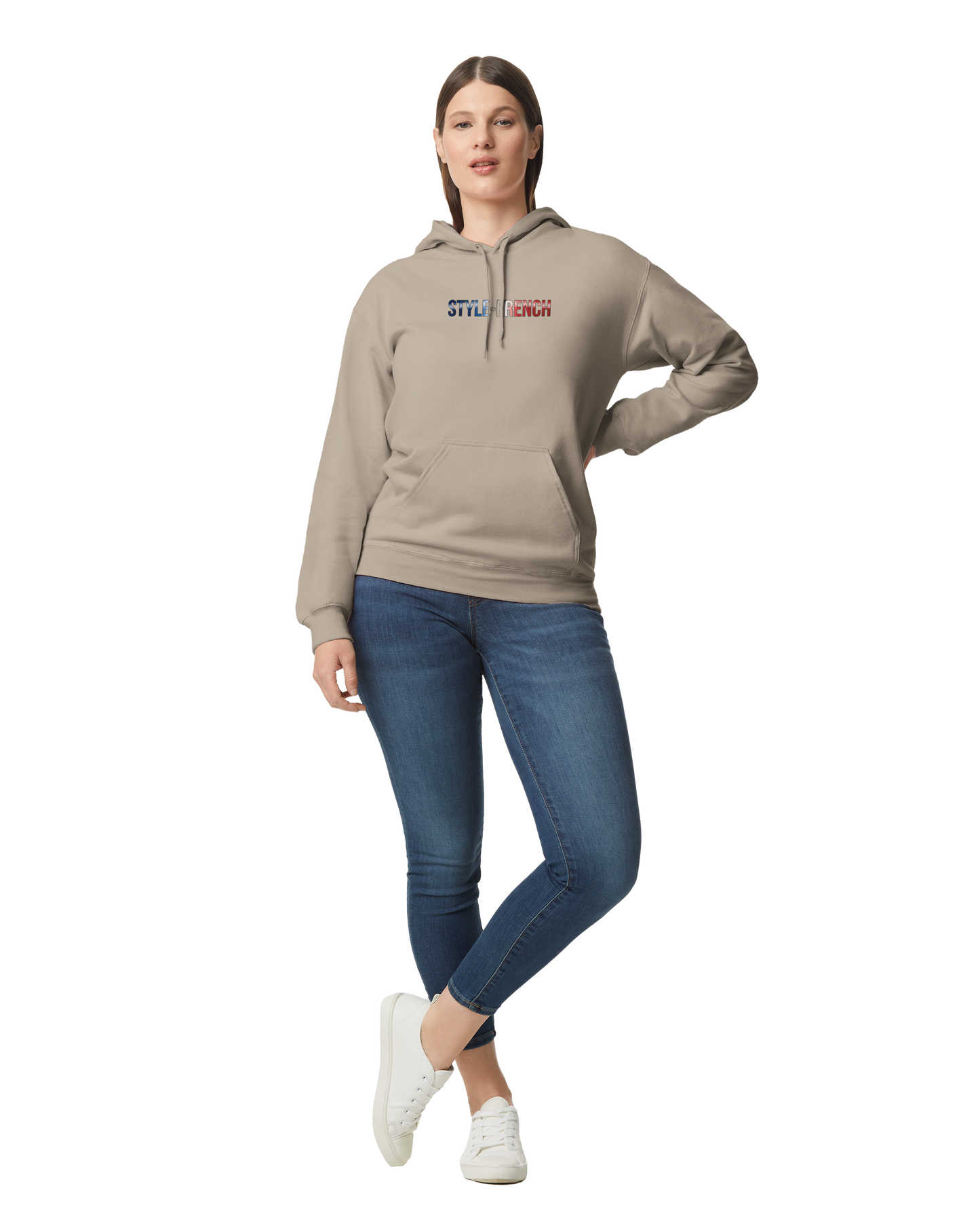 Gildan SF500 Adult New Aquitaine Medium Fleece Hoodie