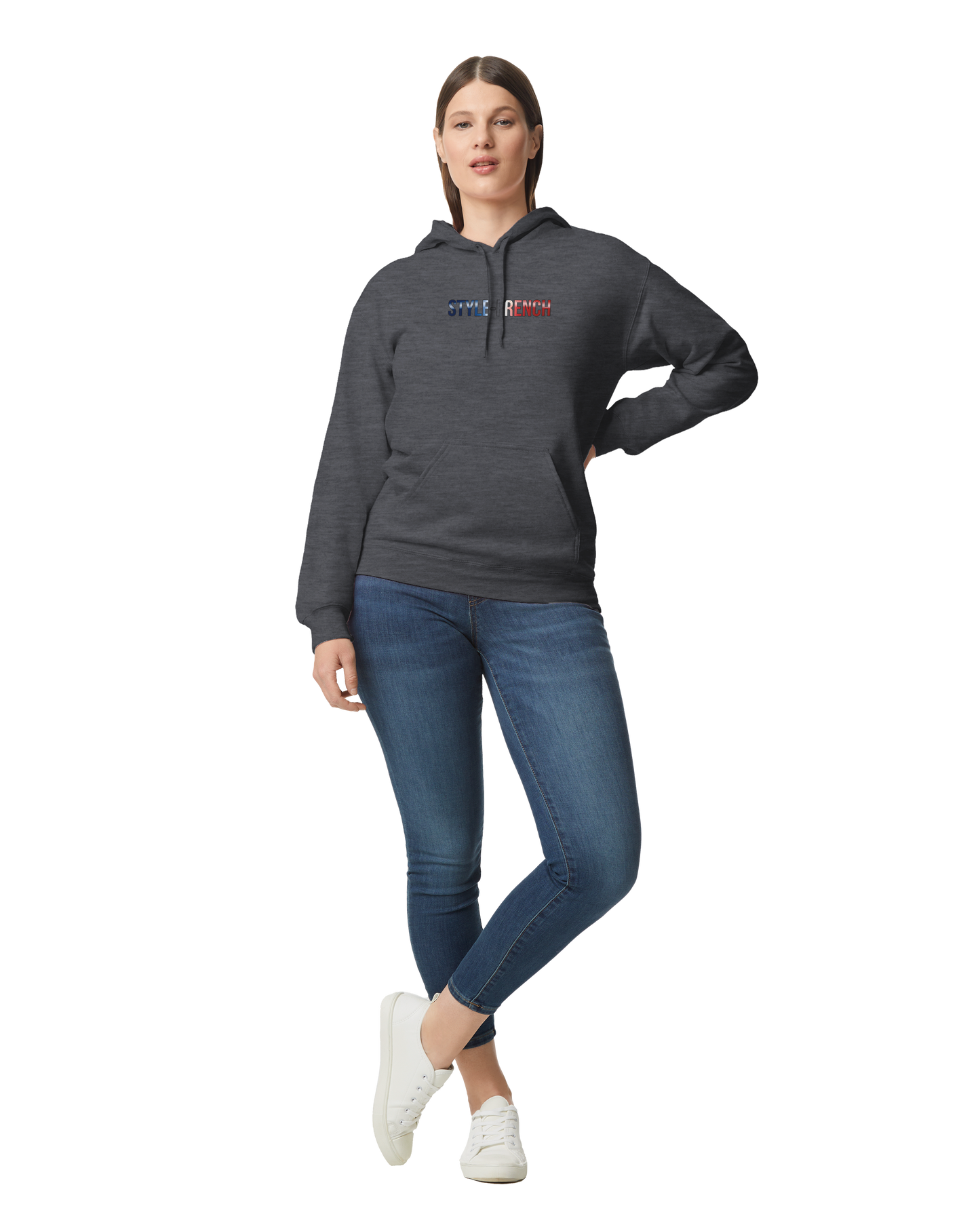 Gildan SF500 Adult New Aquitaine Medium Fleece Hoodie