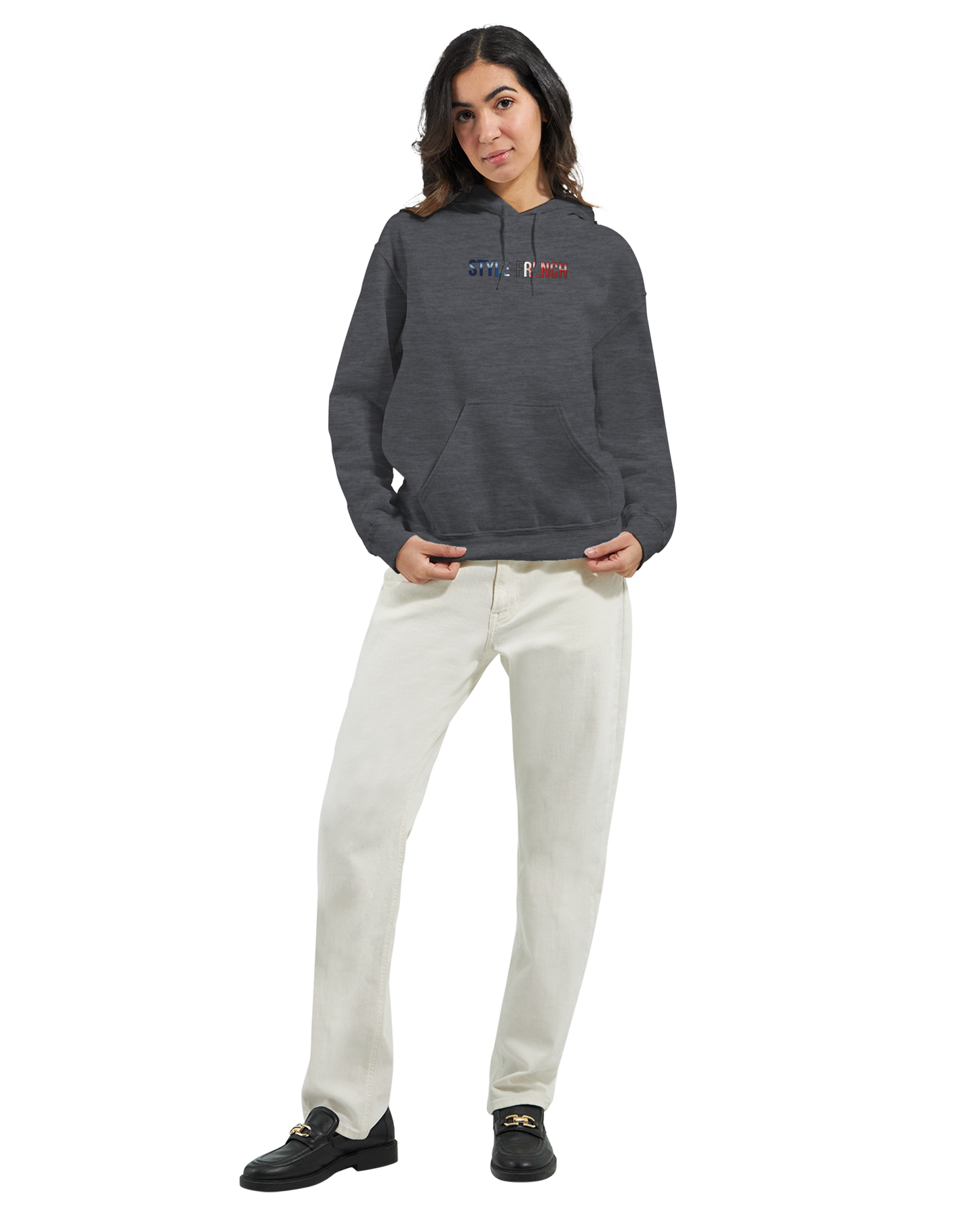 Rosa Kapuzenpullover für Damen Kathedrale Klassisch | Gildan® 18500