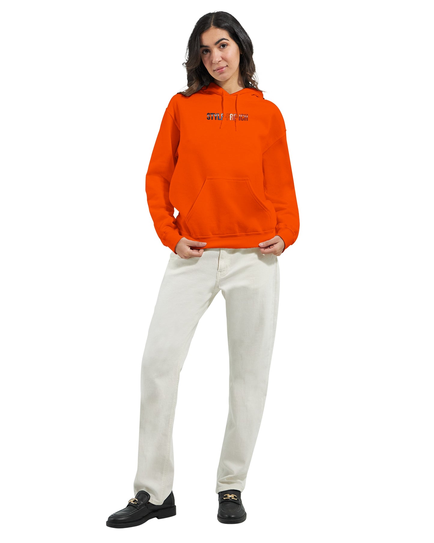 Damen Hoodie Steh auf Frankreich klassisch | Gildan® 18500