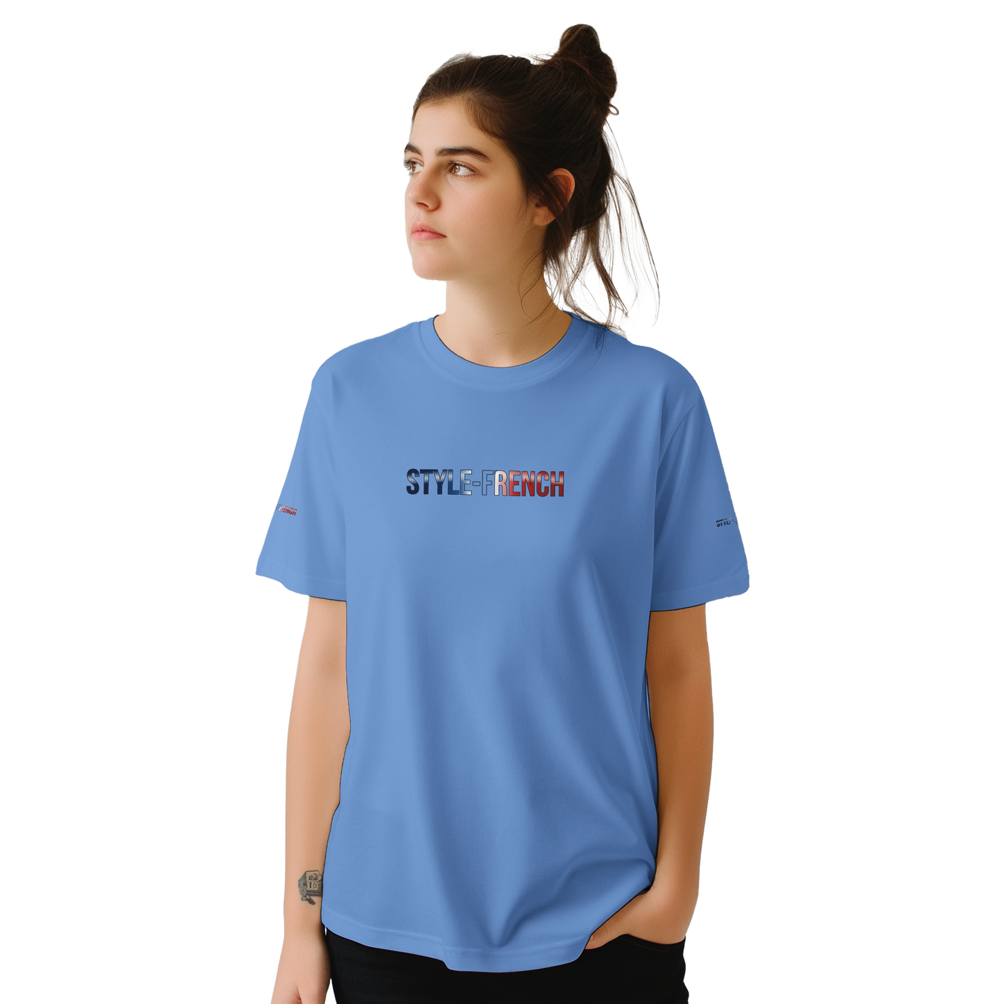 Unisex T-Shirt Pays de la Loire klassischer Rundhalsausschnitt | Gildan® 64000