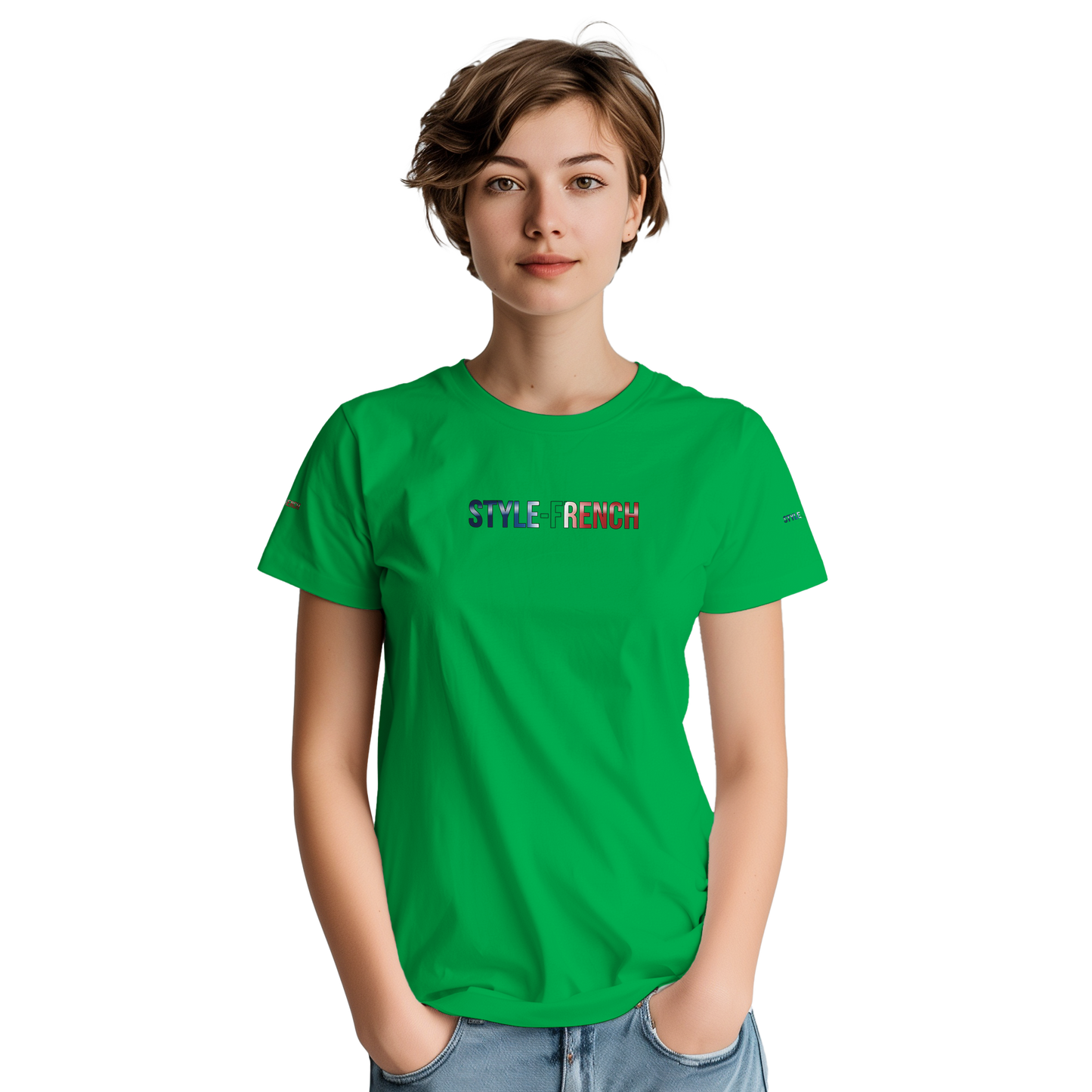 Unisex T-Shirt Île-de-France dick rundhals | Gildan® 5000
