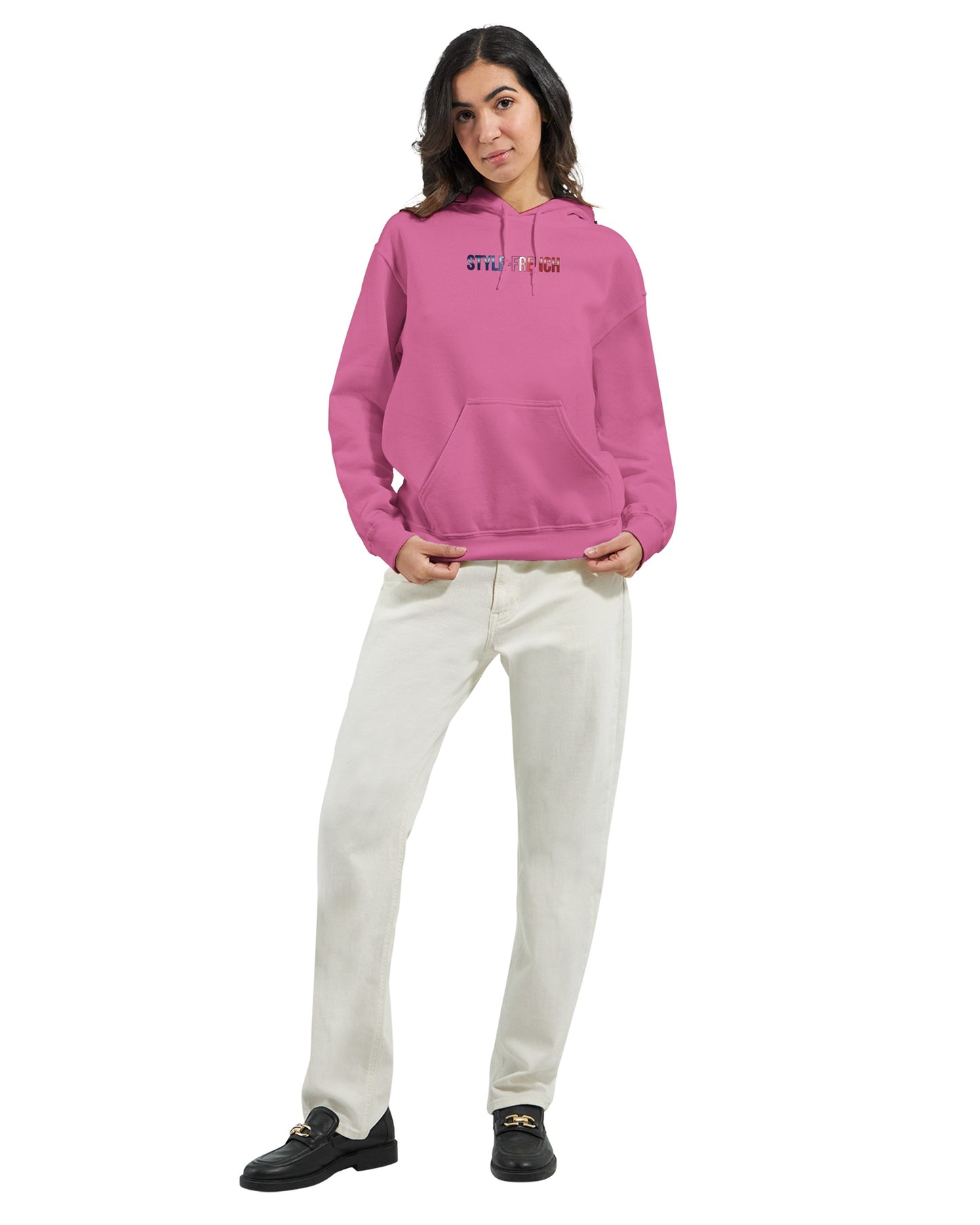 Damen Hoodie Steh auf Frankreich klassisch | Gildan® 18500