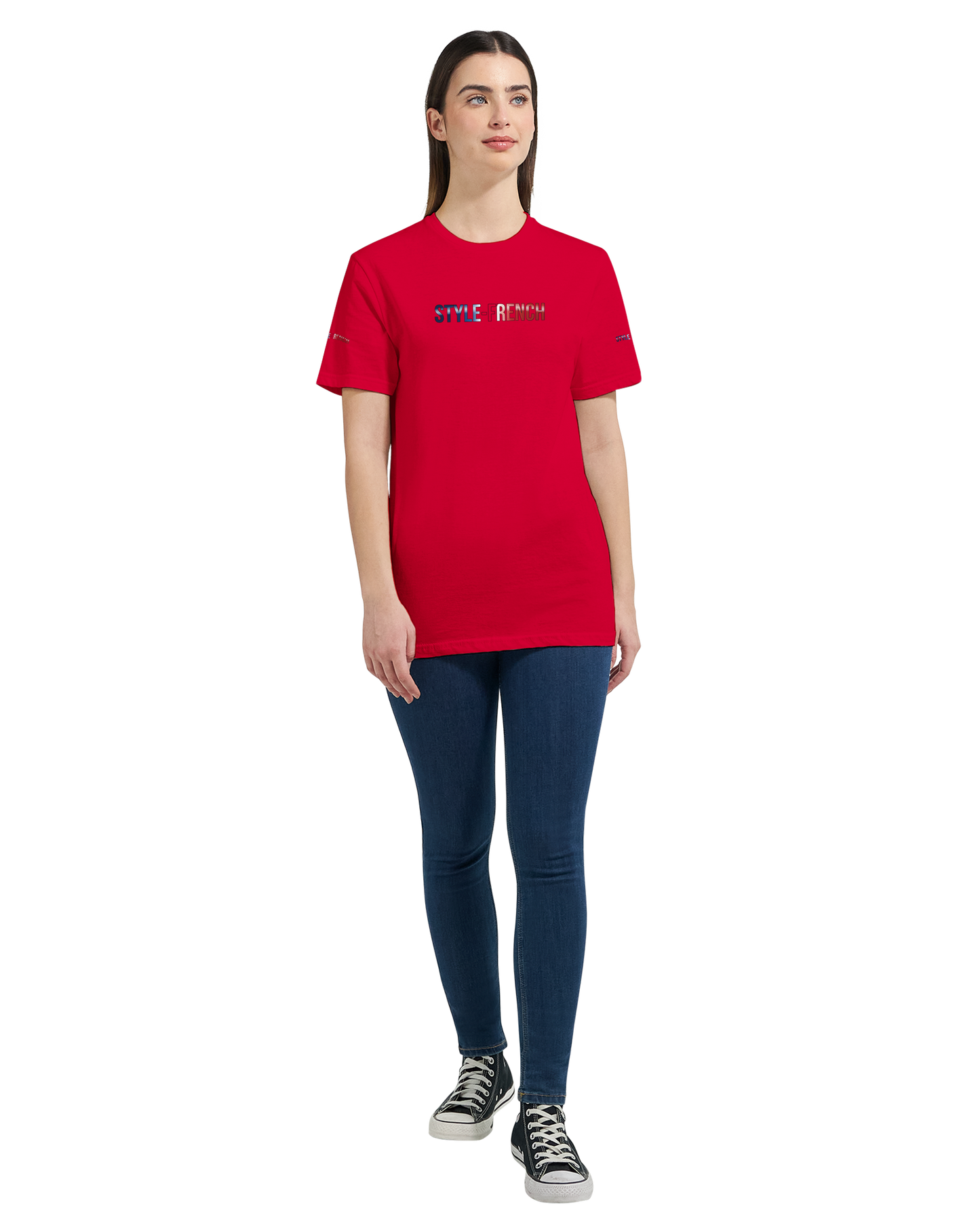 T-Shirt Femme Gardienne du Temps – Coton Premium Coupe Semi-Ajustée